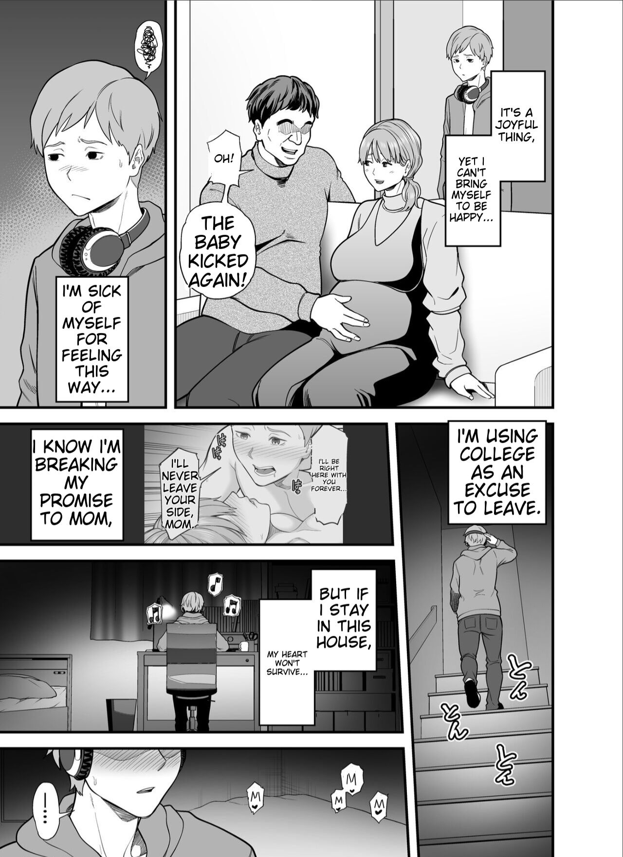 Mou Ore dake no Onna janai Kaa-san | Mom, You're No Longer Just My Special Woman. page 53 original parody - milf kissing hentai manga - read online free