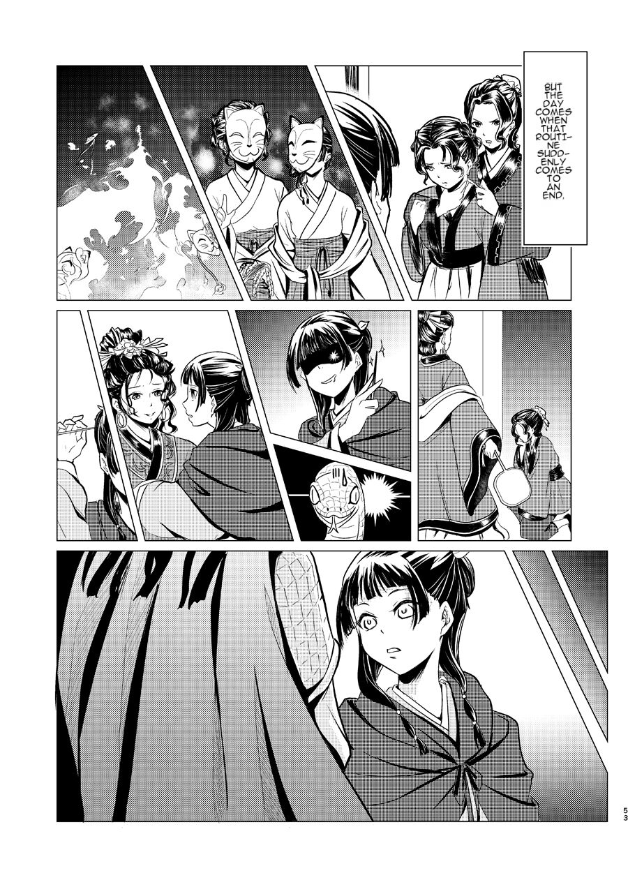 Himegoto page 53 featuring jinshi kusuriya no hitorigoto parody - read online free