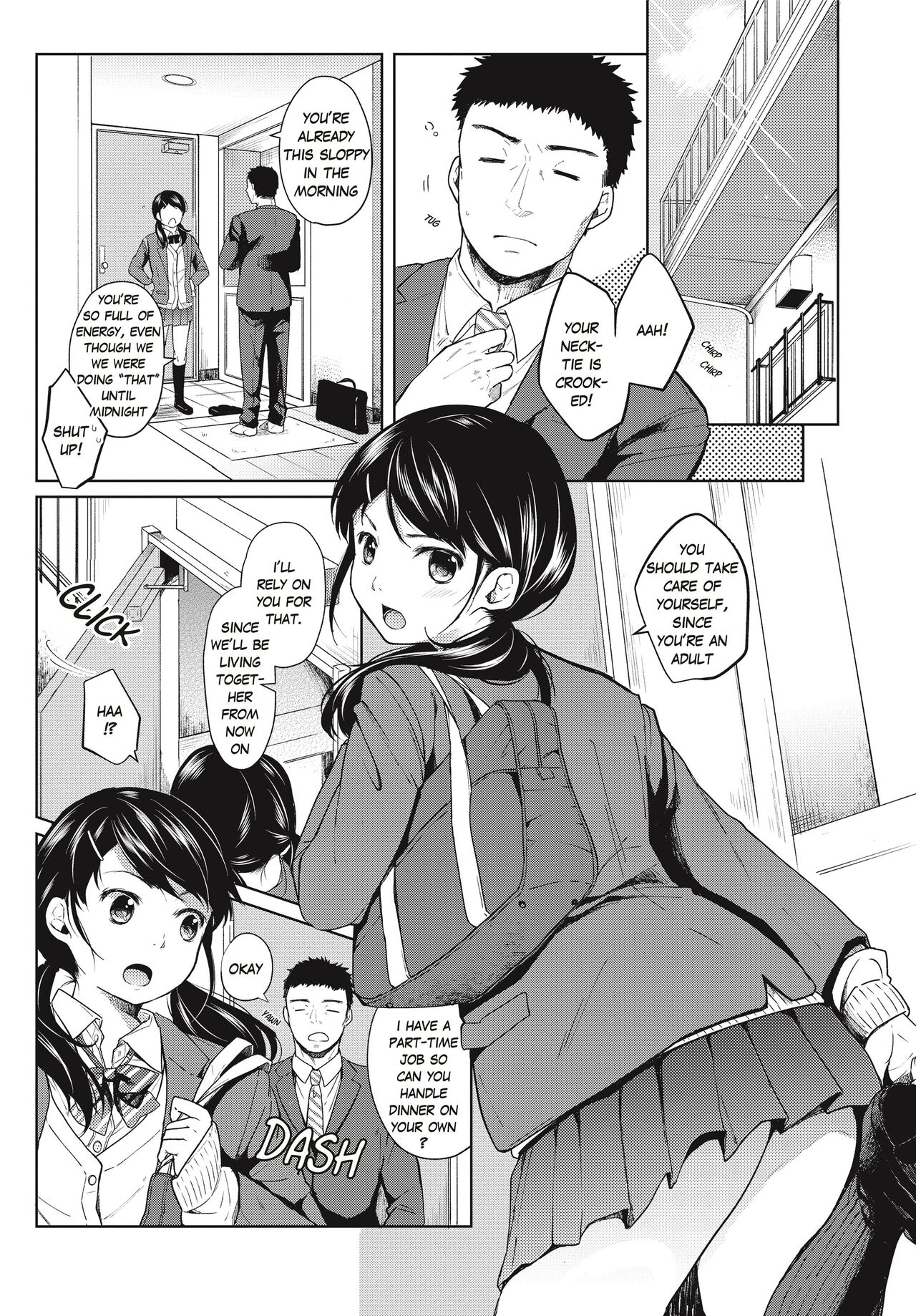 1 Room Apartment + Highschool Girl Suddenly Living Together? Close Contact!? First Sex!!? Ch.1-6 page 28 - uncensored masturbation hentai manga - read online free