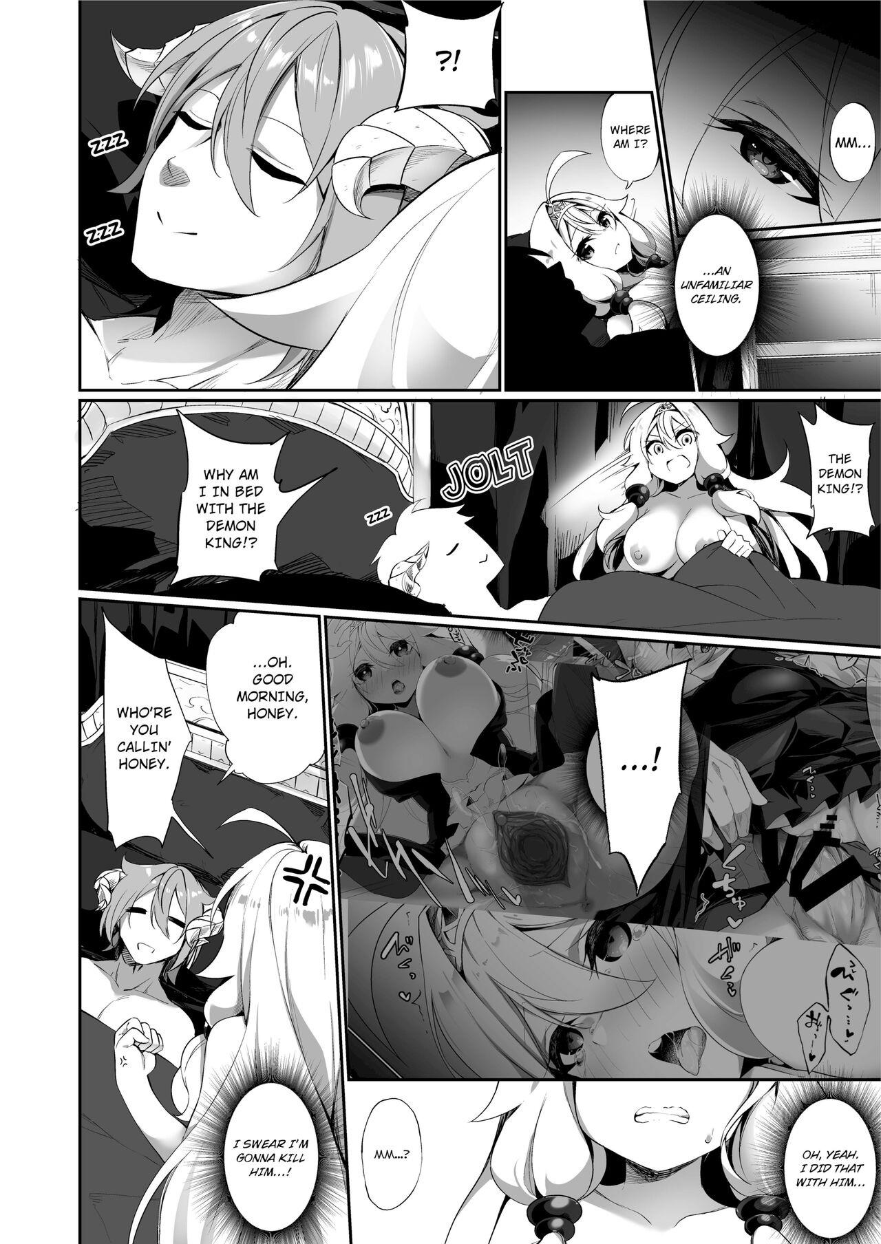 A Heros Revenge, Ends Up As The Demon Kings Wife page 16 original parody - big breasts uncensored hentai manga - read online free