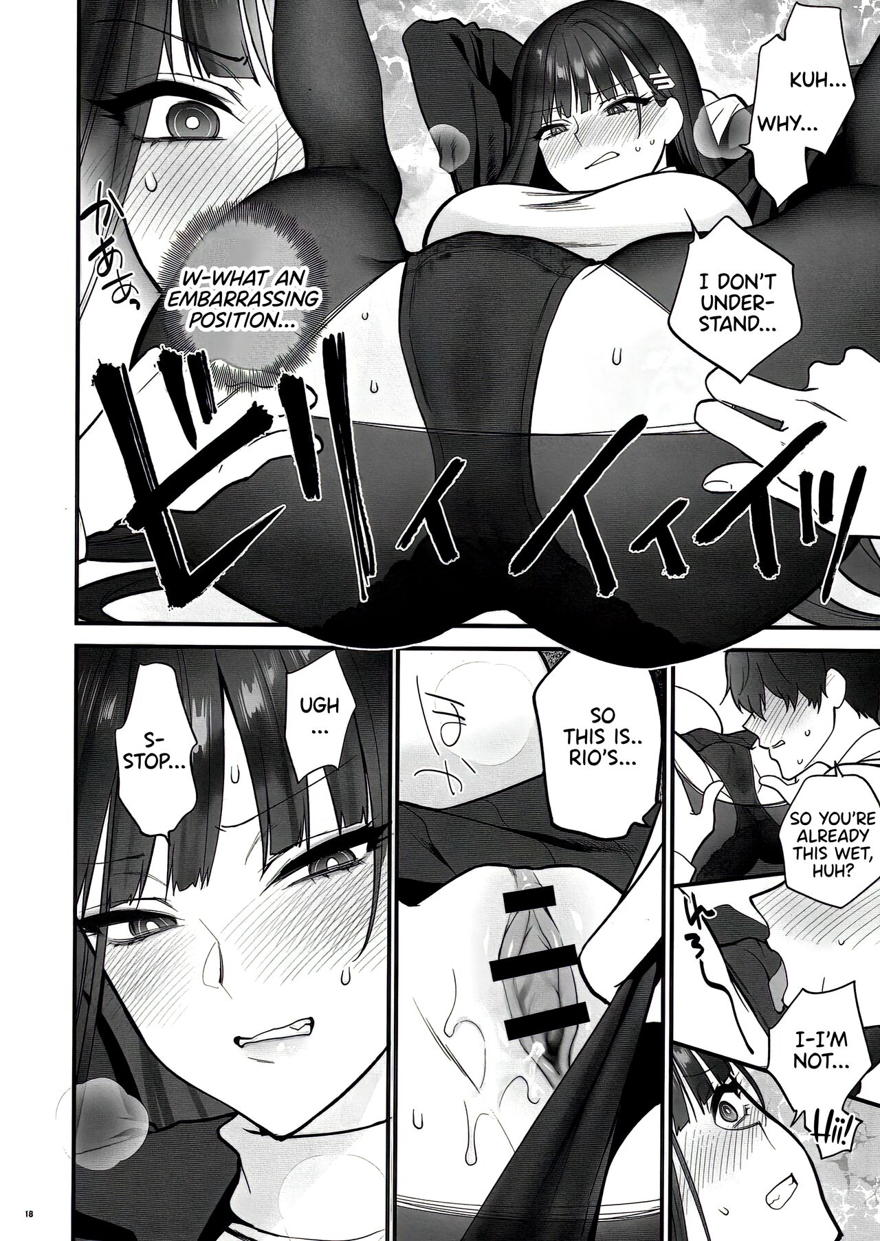 Oshioki no Jikan - Punishment time page 18 featuring sensei blue archive parody - squirting big breasts hentai manga - read online free