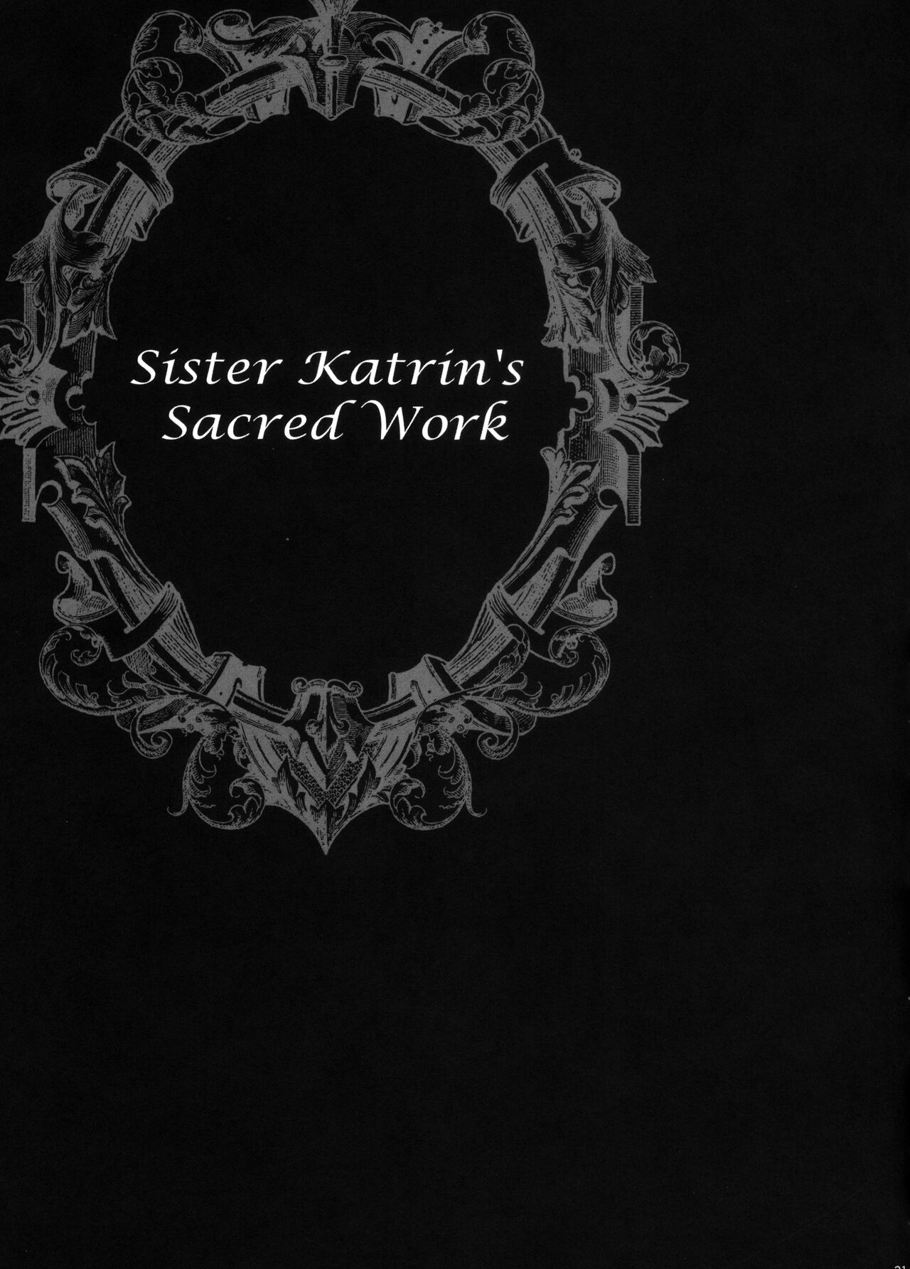 Yukiyanagi no Hon 54 Sister Katrin no Seinaru Otsutome page 31 original parody - kissing big breasts hentai manga - read online free