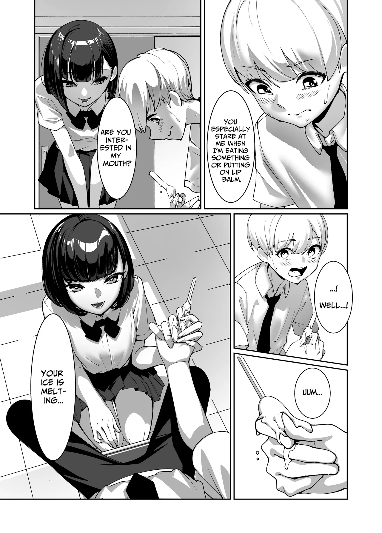 Suki na Anoko ni Nametsukusareru | Licked To The Boner By My Crush page 10 original parody - schoolboy uniform schoolgirl uniform hentai manga - read online free