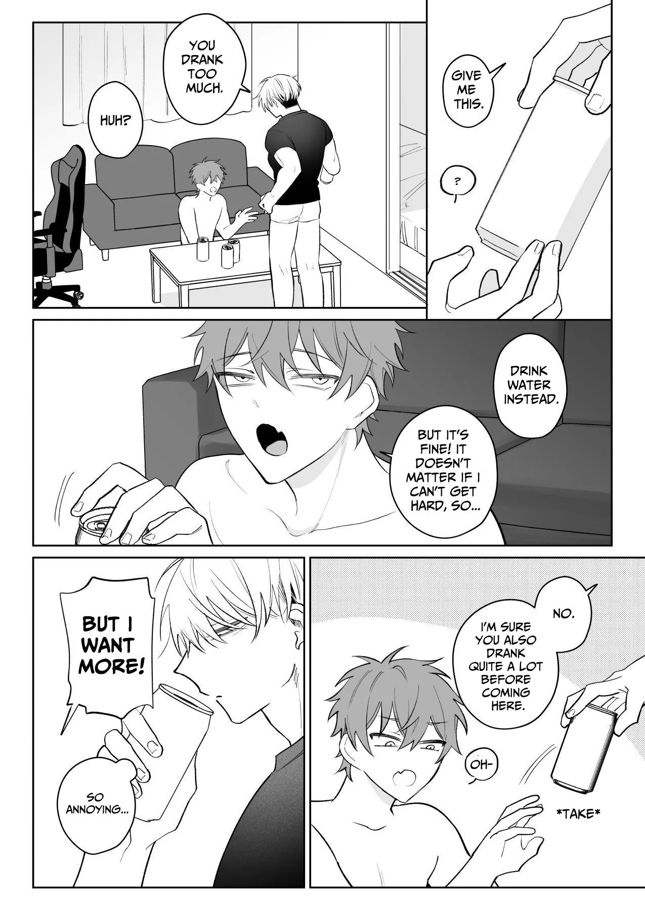 Shikijou Kareshi ga Iu Koto o Kikanai | My Horny Boyfriend Won't Listen To Me page 22 original parody - anal males only hentai manga - read online free