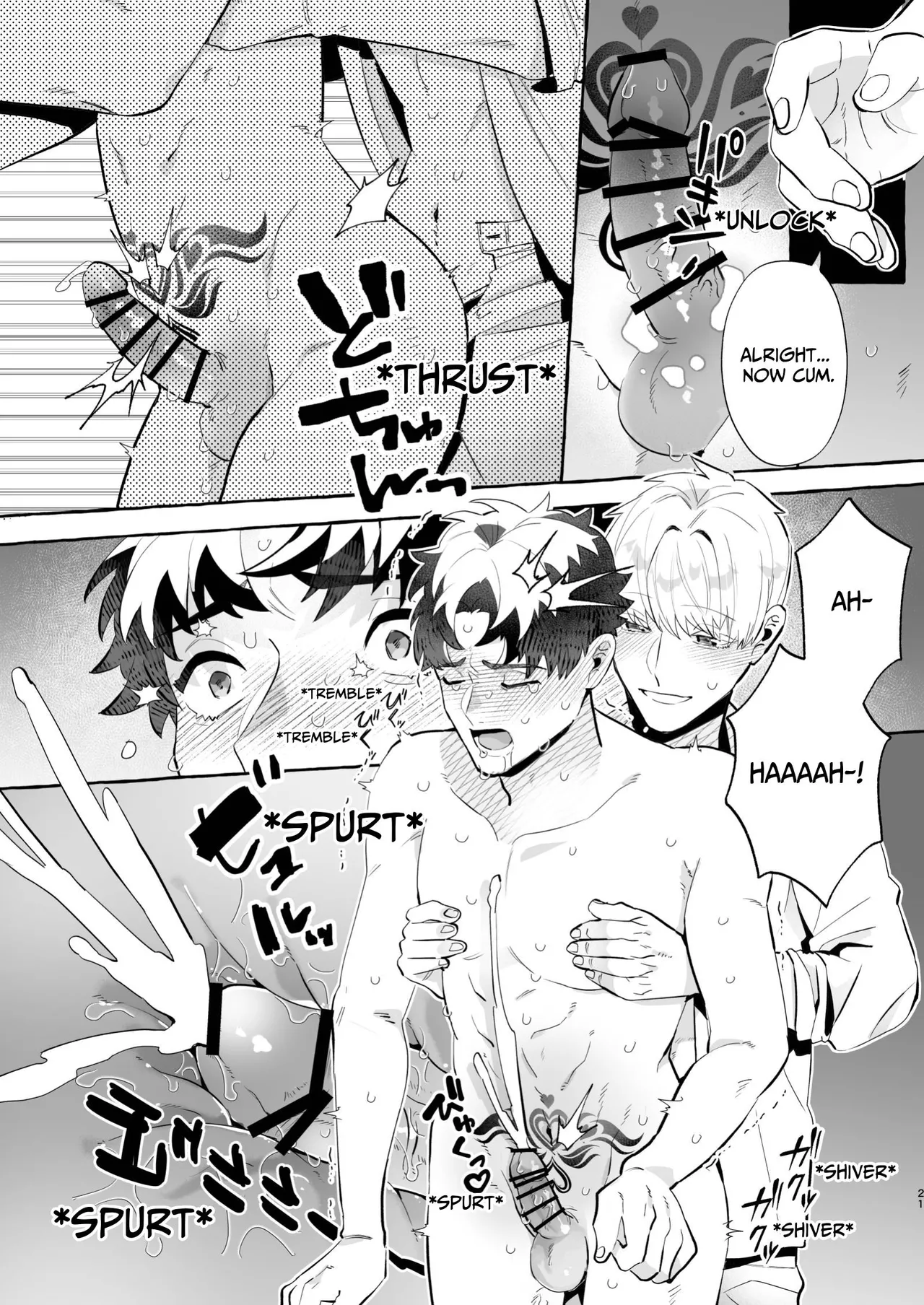 There's No Way I'd Fall For A Womb Crest! page 21 original parody - anal males only hentai manga - read online free