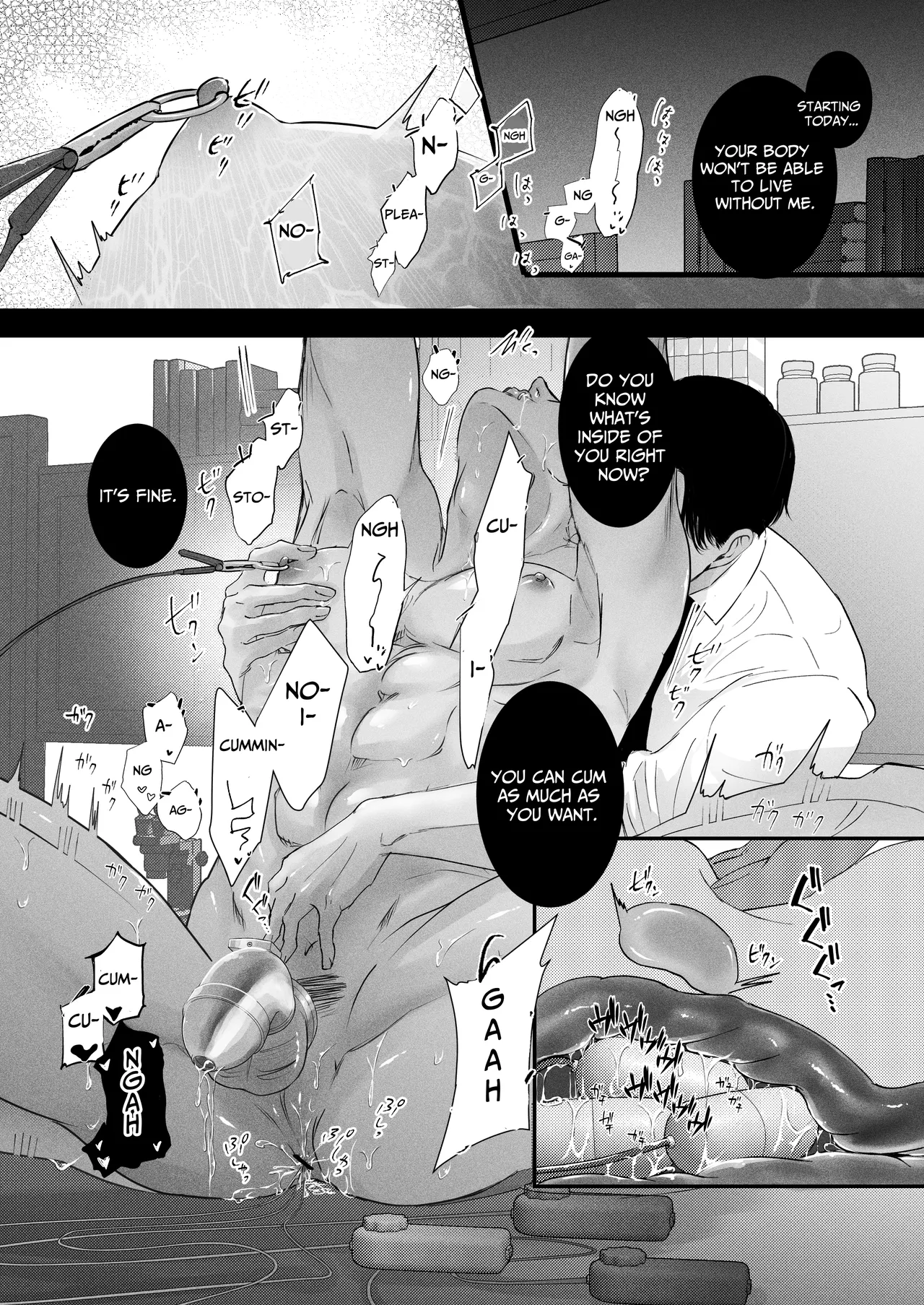 The Sadist With Big Tits Wants To Be Disciplined page 46 original parody - bdsm chastity belt hentai manga - read online free