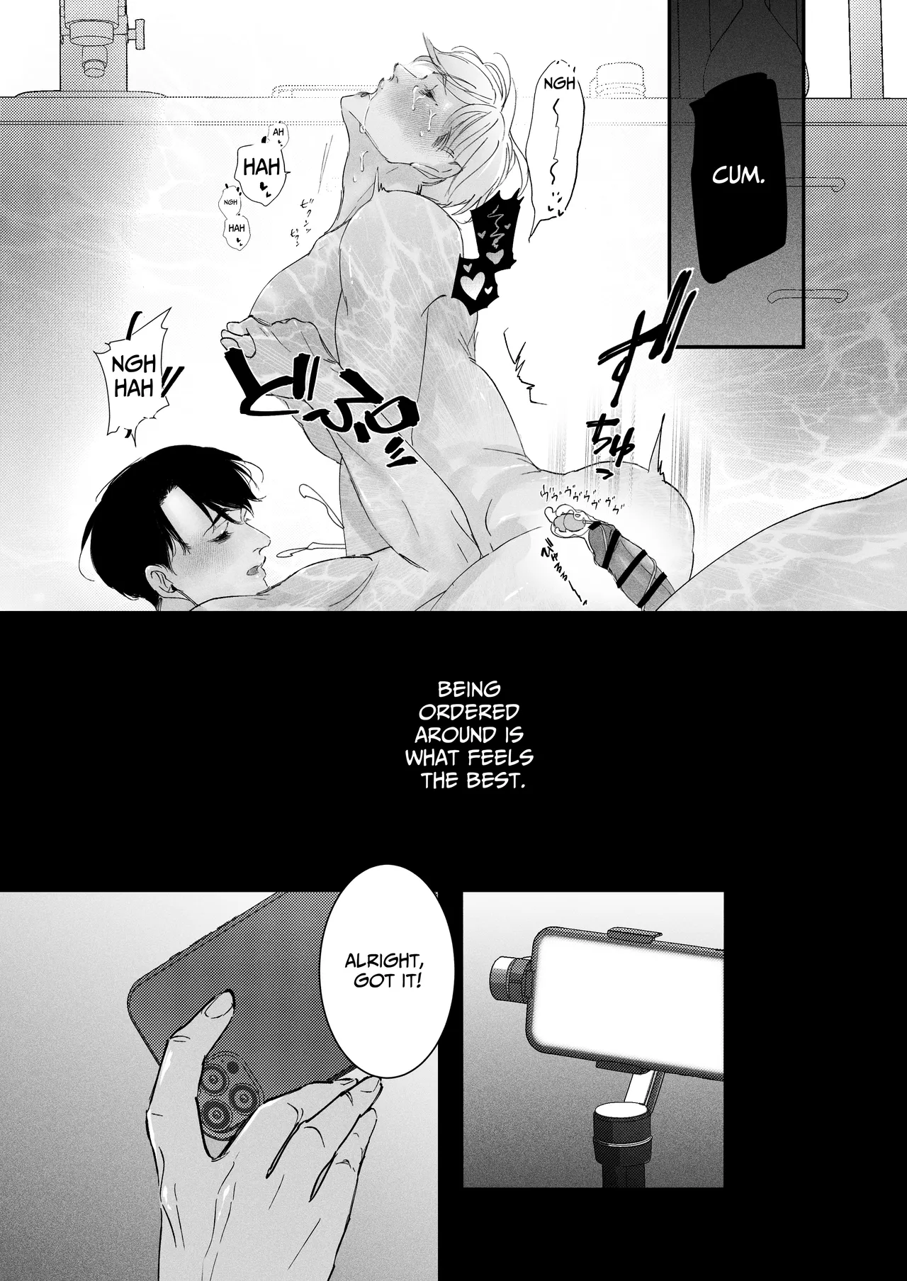 The Sadist With Big Tits Wants To Be Disciplined page 74 original parody - bdsm chastity belt hentai manga - read online free