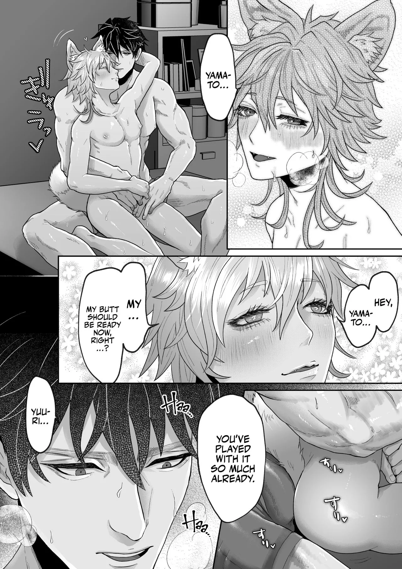 There's Something Odd About My Doggy page 34 original parody - dog boy anal hentai manga - read online free