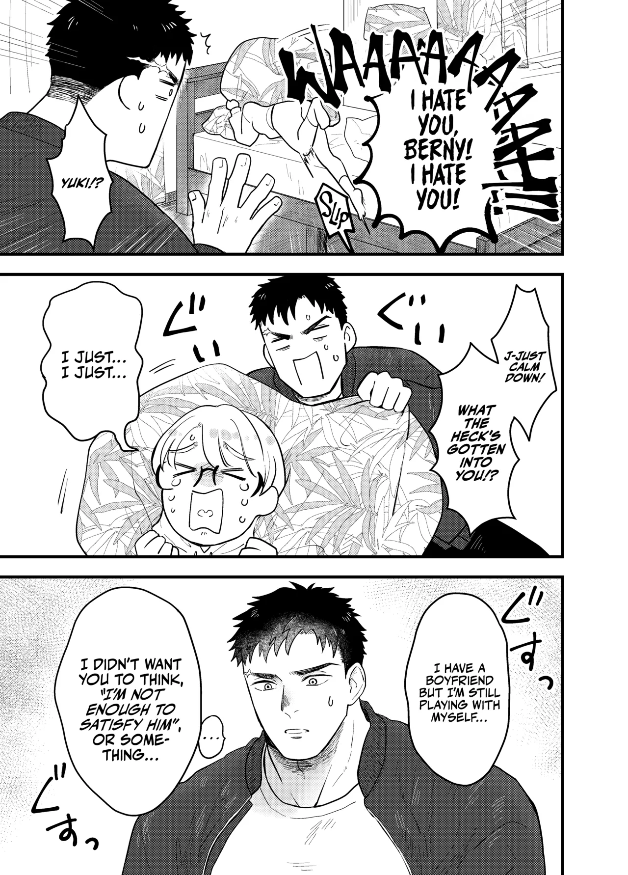 Kare no Inu Ma ni page 12 original parody - glasses males only hentai manga - read online free