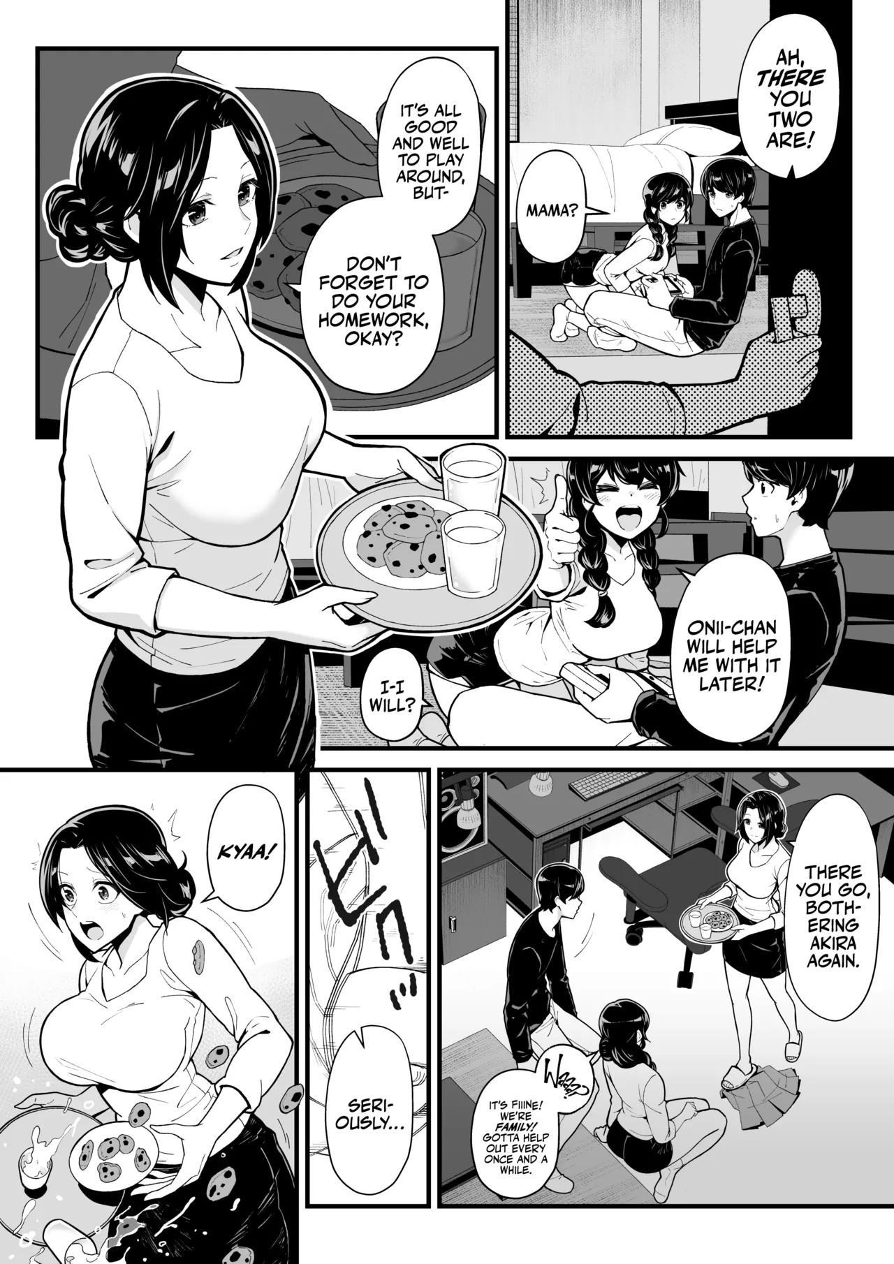Imouto to Game o Suru, Soshite Mama to Sex o Suru page 10 original parody - milf big breasts hentai manga - read online free