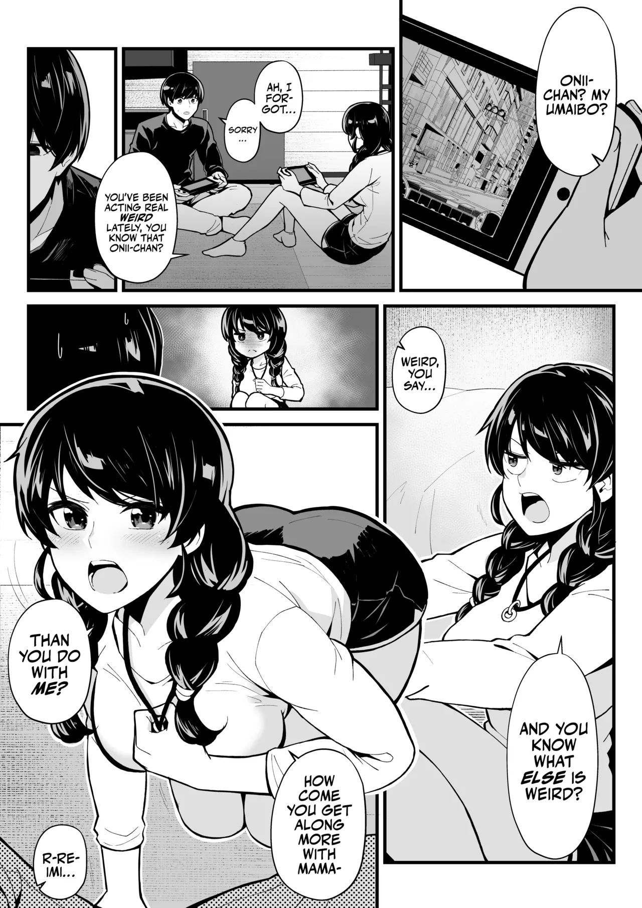 Imouto to Game o Suru, Soshite Mama to Sex o Suru - Page 9