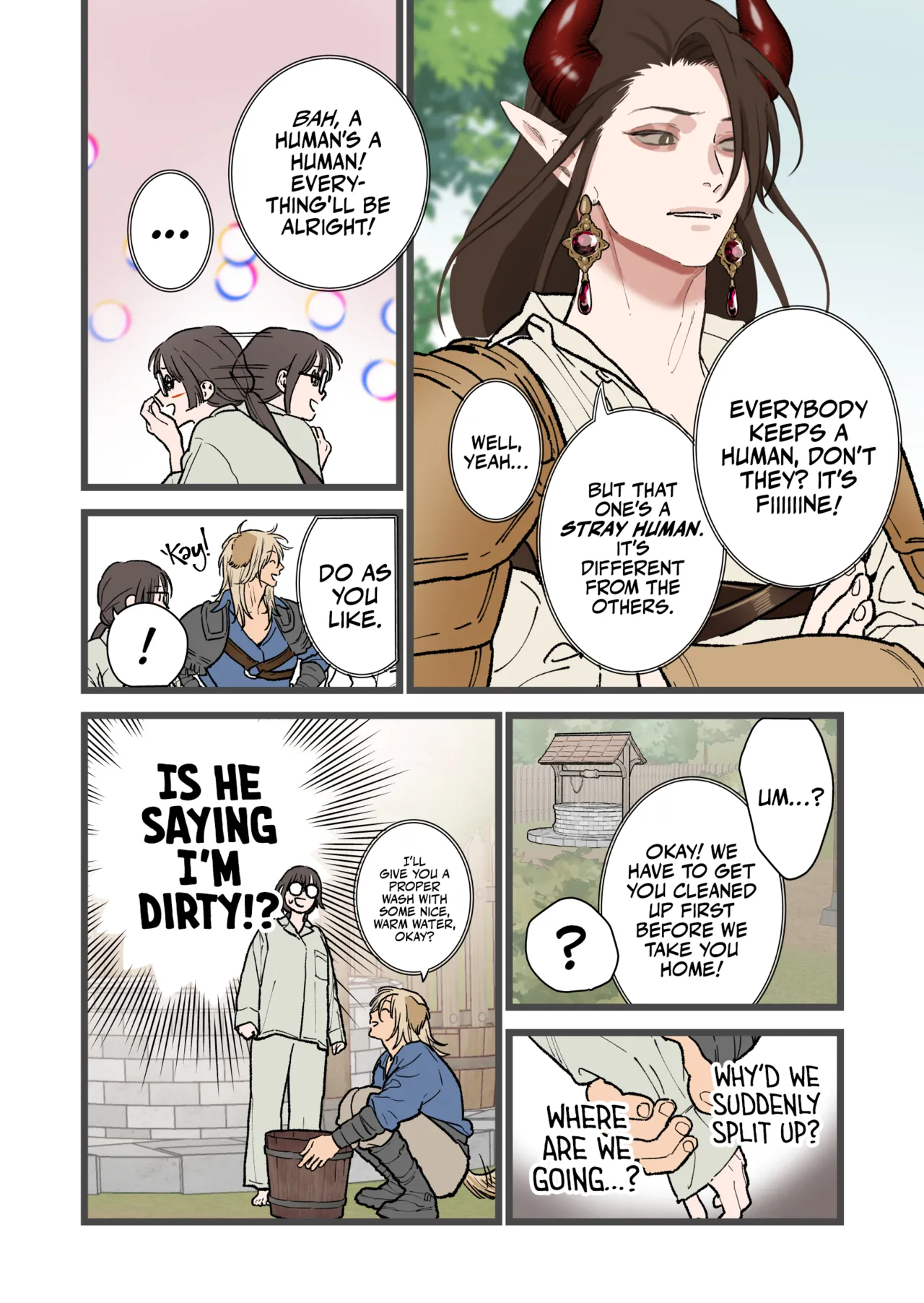 Juujin sekai de Watashi ha Pet page 14 original parody - big breasts mmf threesome hentai manga - read online free