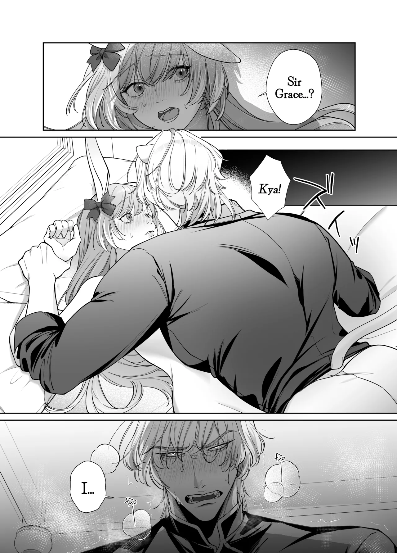 Saikyou Shishi no Hanayome ha Usagi-chan page 10 original parody - kissing big breasts hentai manga - read online free