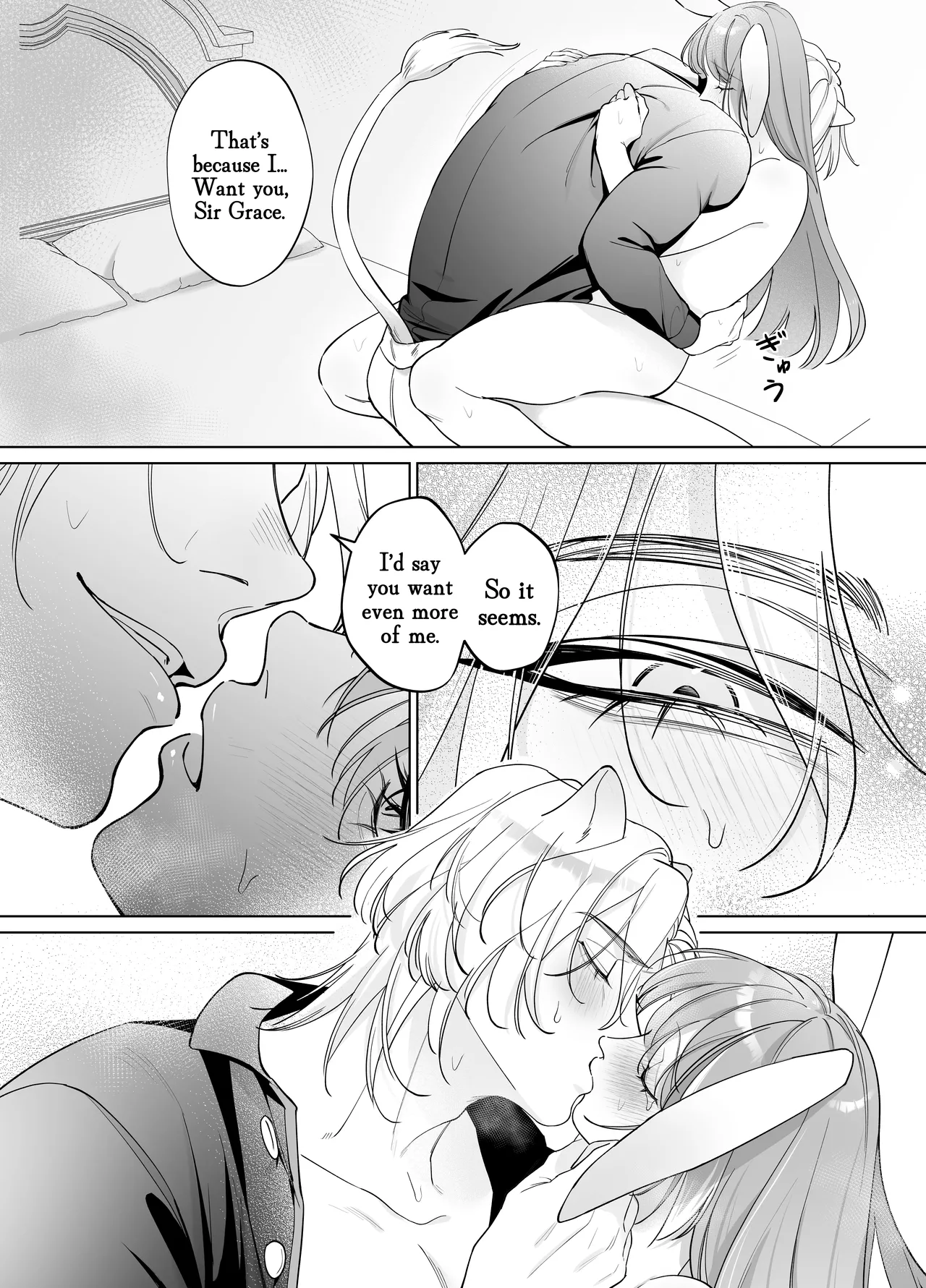 Saikyou Shishi no Hanayome ha Usagi-chan page 22 original parody - kissing big breasts hentai manga - read online free