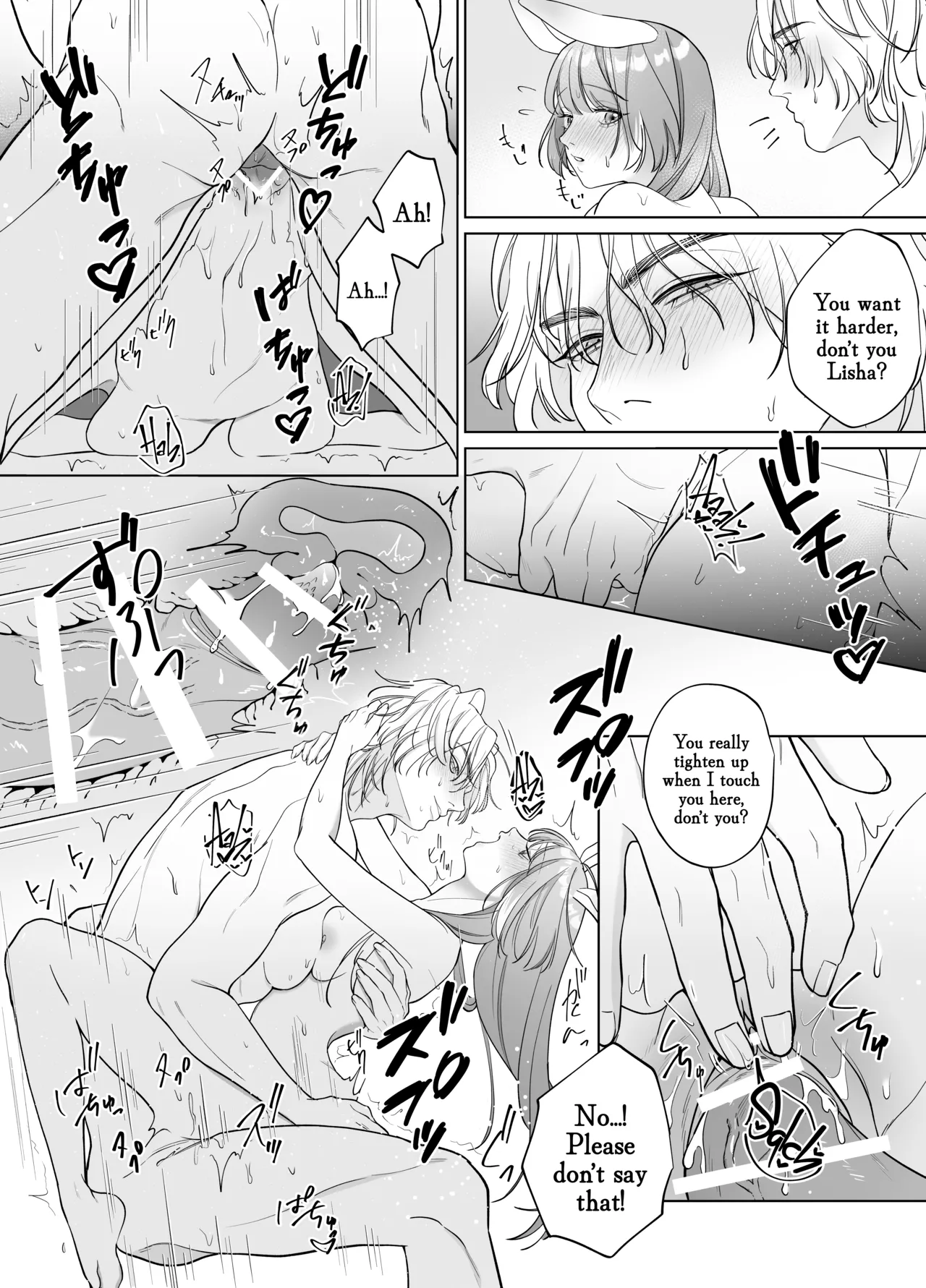 Saikyou Shishi no Hanayome ha Usagi-chan page 39 original parody - kissing big breasts hentai manga - read online free