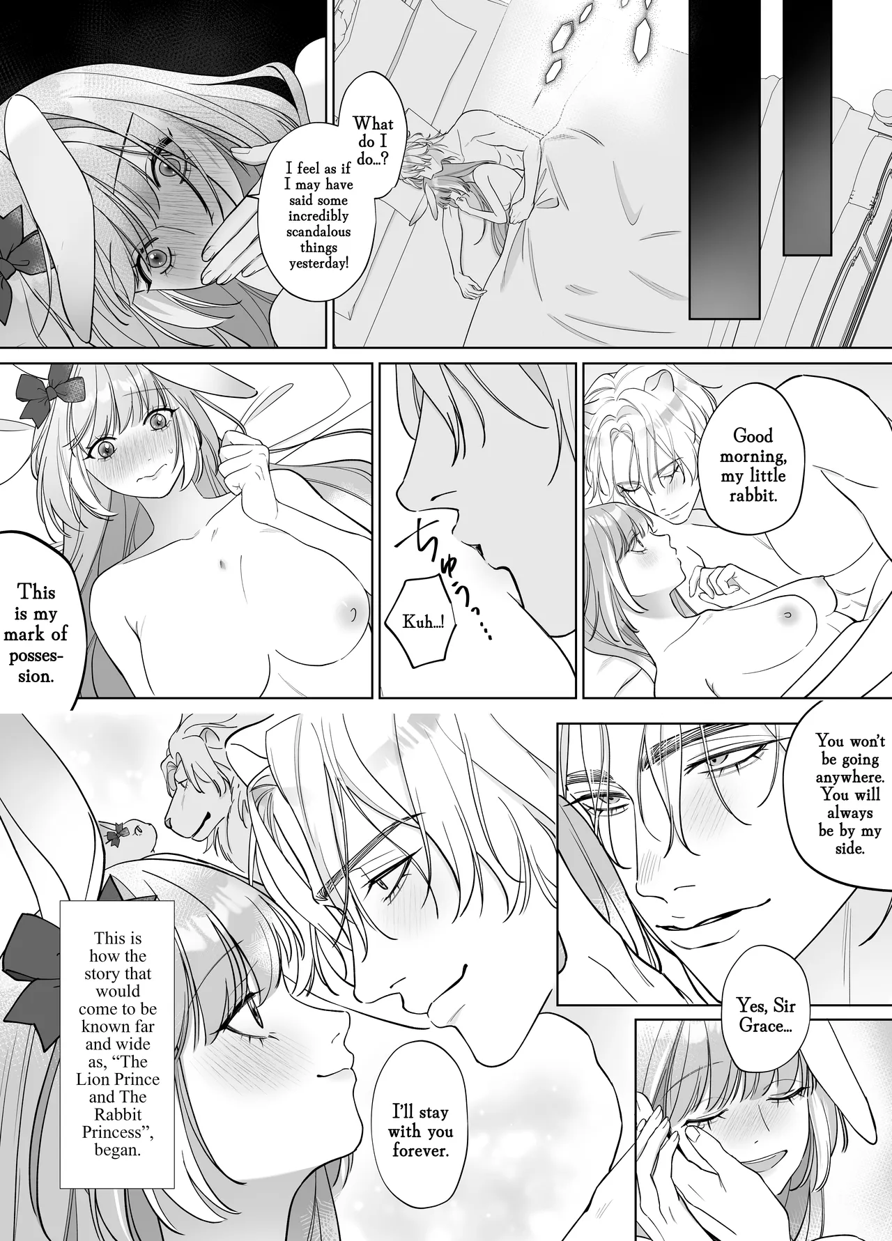Saikyou Shishi no Hanayome ha Usagi-chan page 41 original parody - kissing big breasts hentai manga - read online free