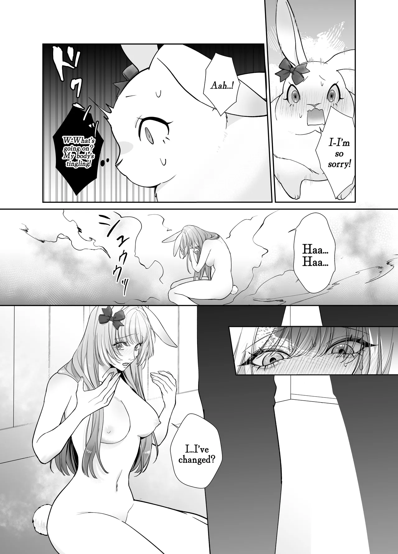 Saikyou Shishi no Hanayome ha Usagi-chan page 9 original parody - kissing big breasts hentai manga - read online free