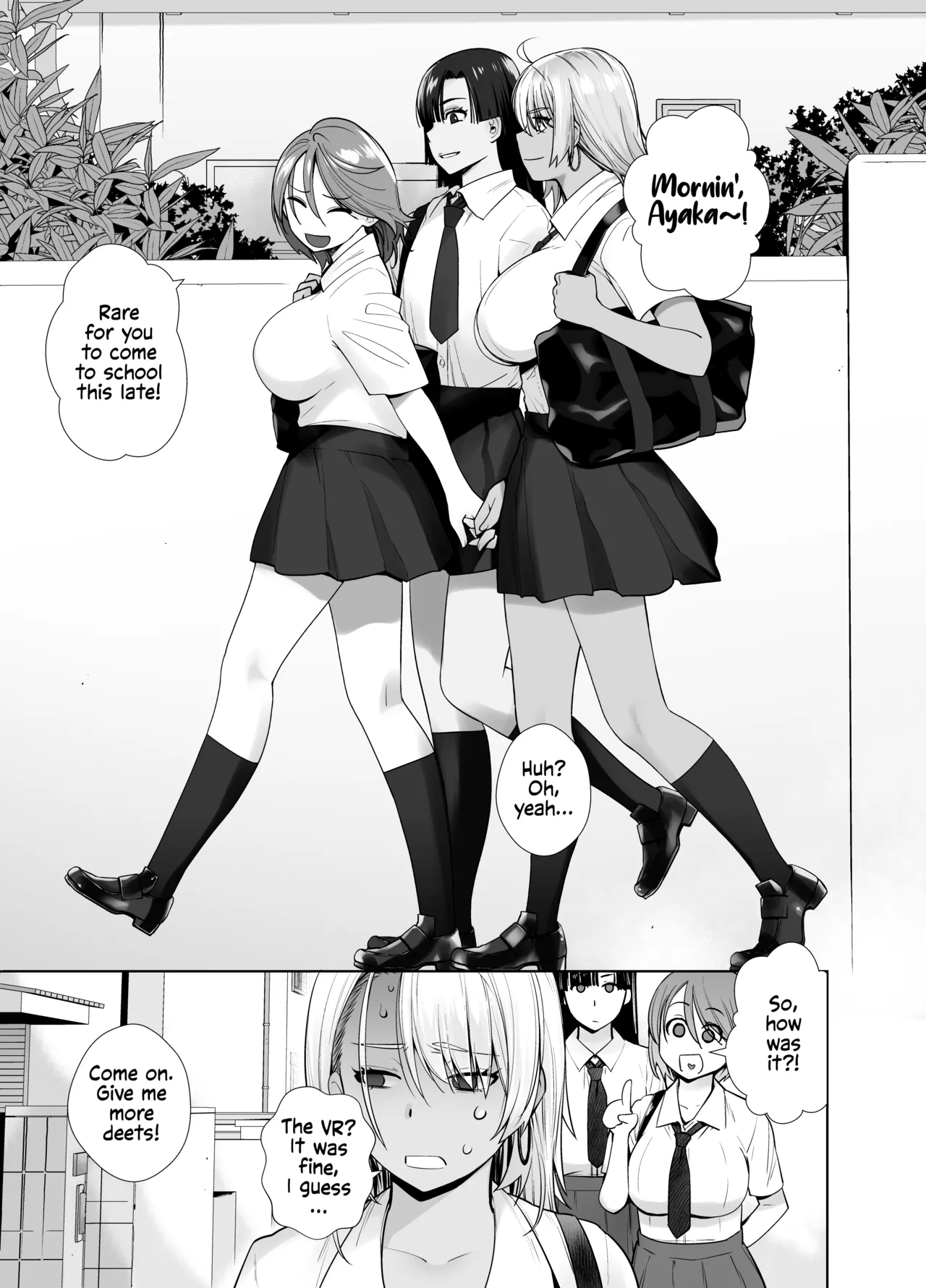 Gal Musume ga Chichioya to no Aijoux 2 page 48 original parody - big breasts schoolgirl uniform hentai manga - read online free