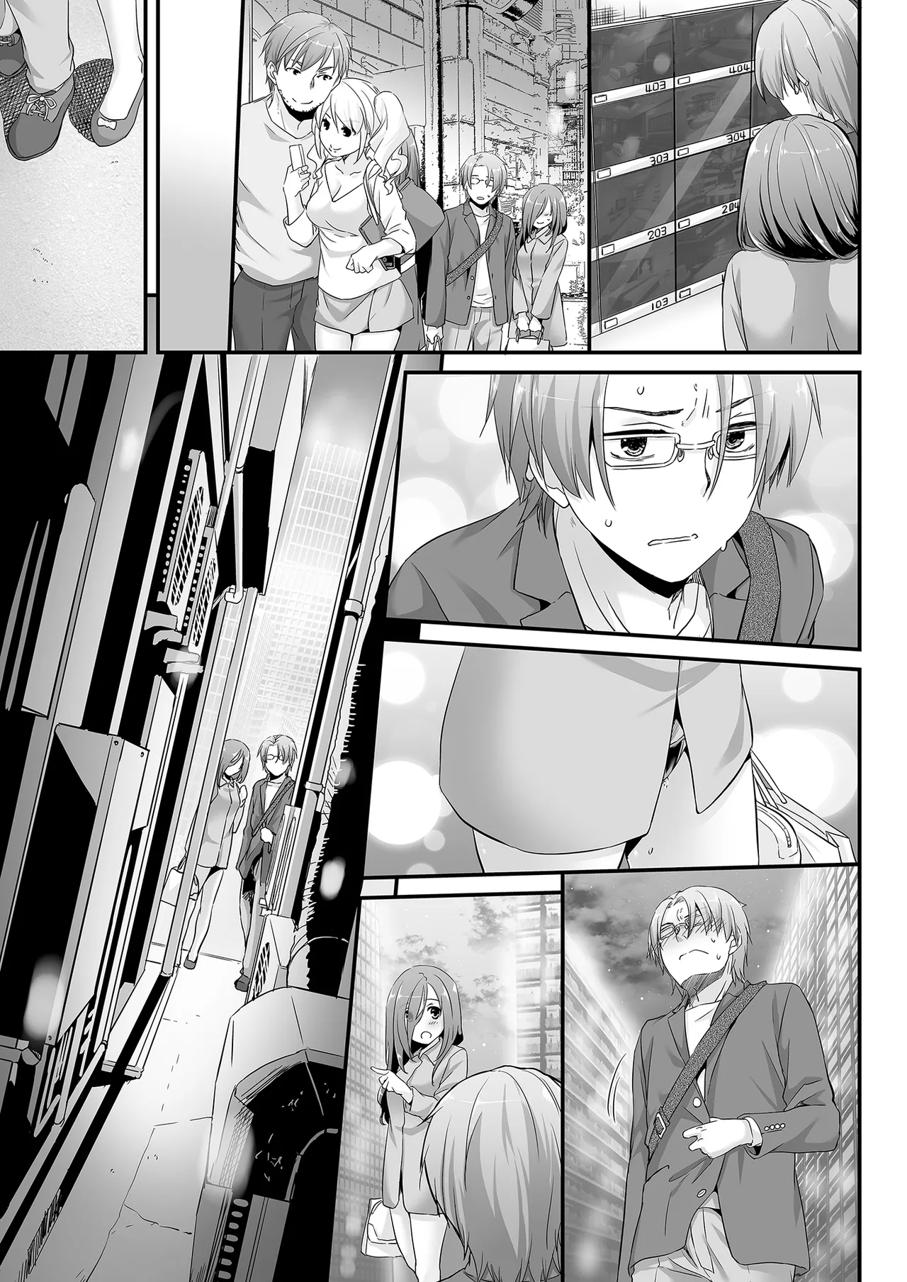 Jimi Zokusei Dohentai Kanojo Seifuku Rakuen 34 page 73 original parody - big breasts exhibitionism hentai manga - read online free