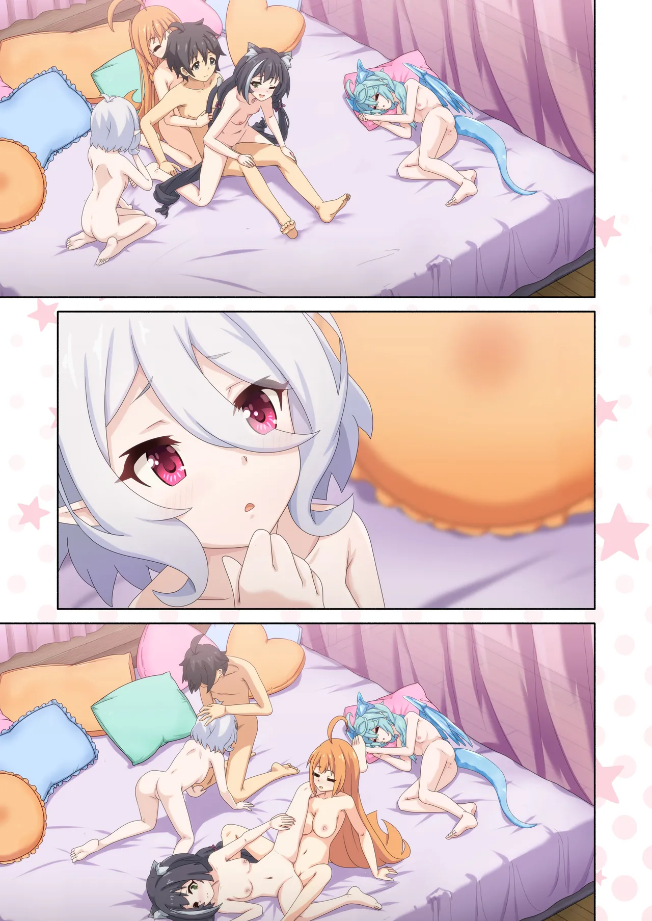 Colorful Connect 9th:Dive page 63 featuring kokkoro princess connect parody - elf wings hentai manga - read online free