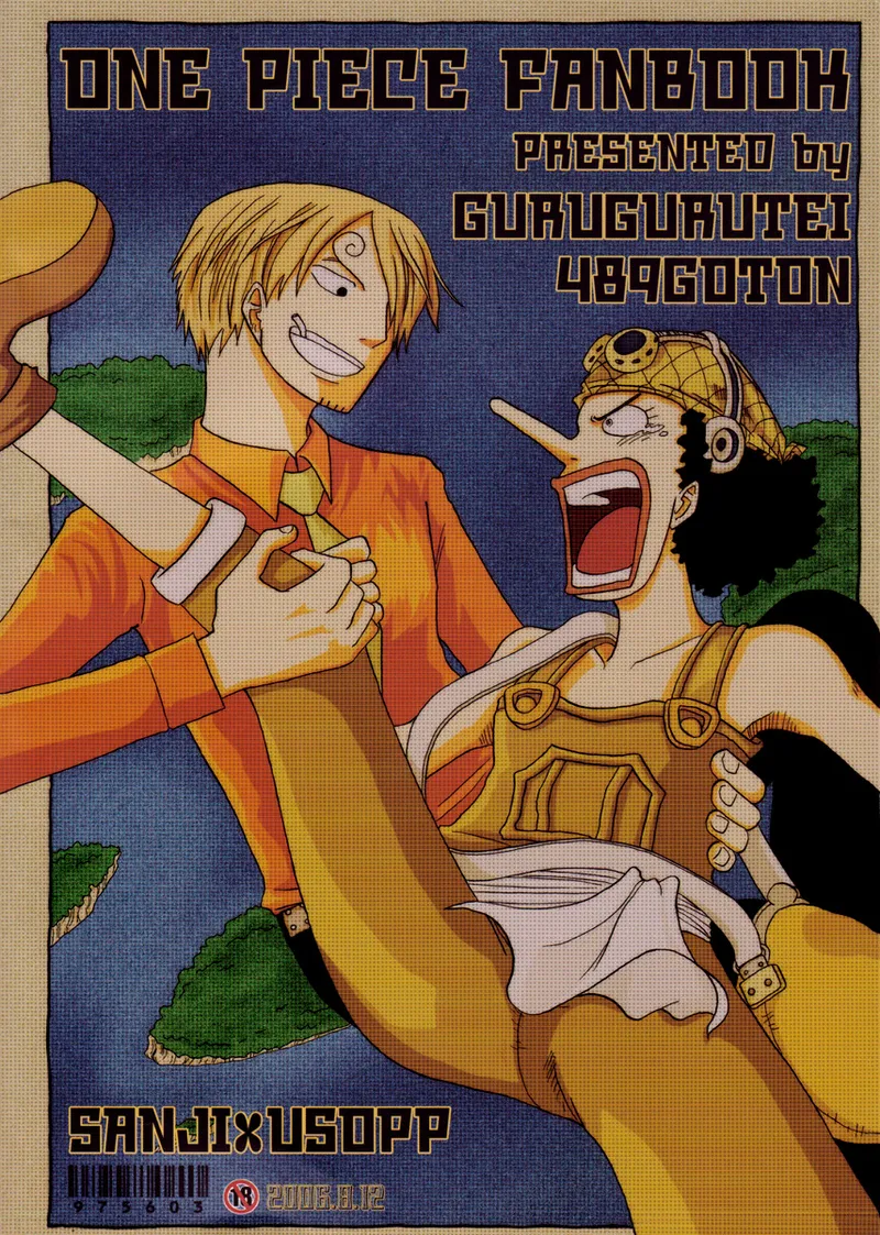 STRANGE RANGE page 46 featuring usopp one piece parody - males only yaoi hentai manga - read online free