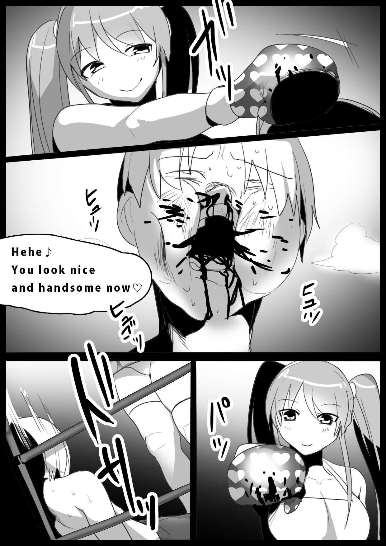 Girls Beat! page 11 original parody - ryona femdom hentai manga - read online free