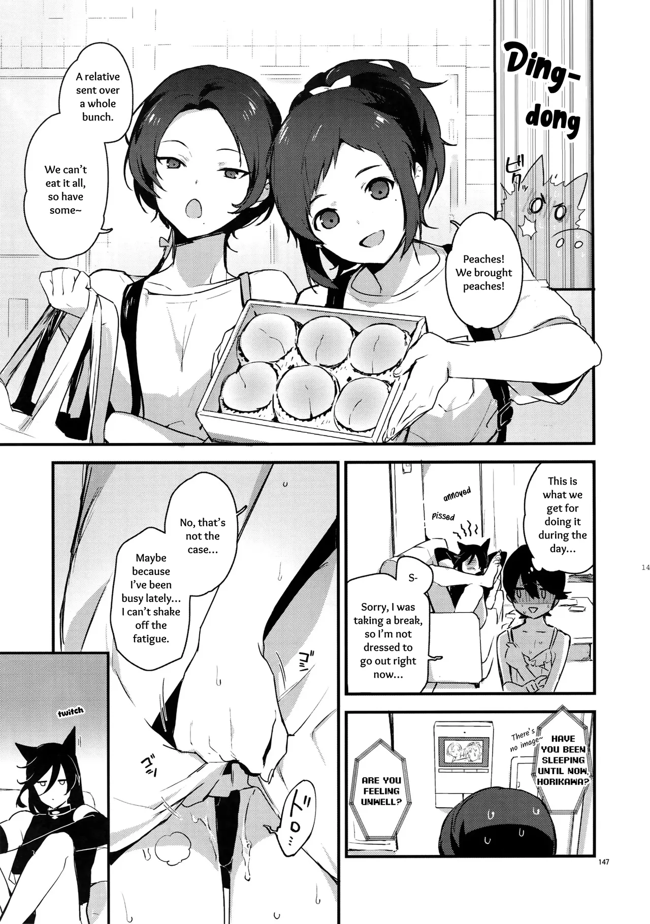 Sairoku | Reprint page 146 featuring horikawa kunihiro touken ranbu parody - onahole catboy hentai manga - read online free