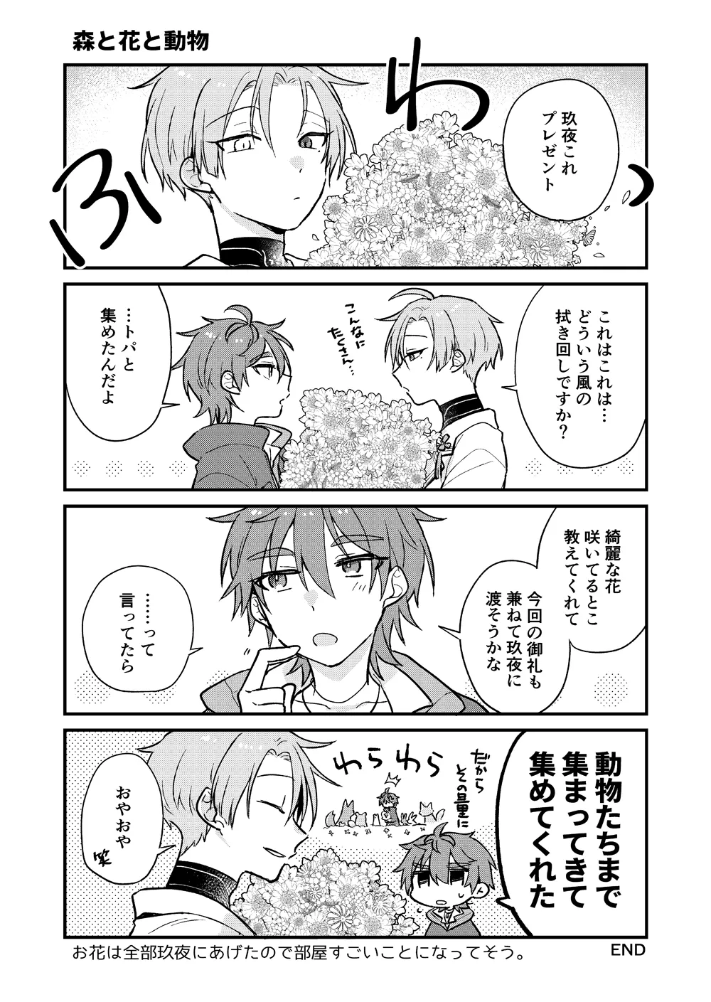 Yumemaboroshi no Tenkiame page 34 featuring eiden nu carnival parody - males only yaoi hentai manga - read online free