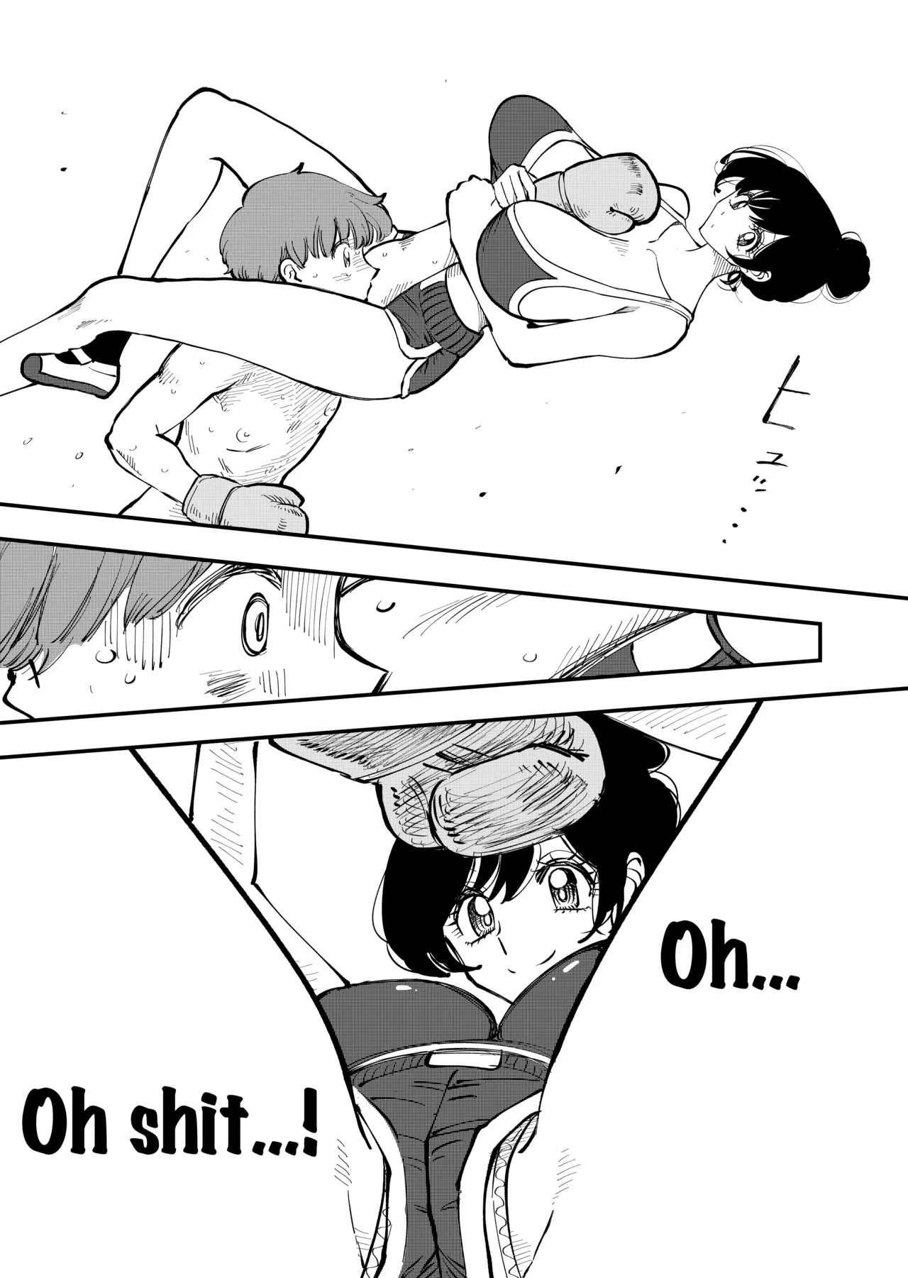 Queen's Lesson page 10 original parody - big breasts ryona hentai manga - read online free