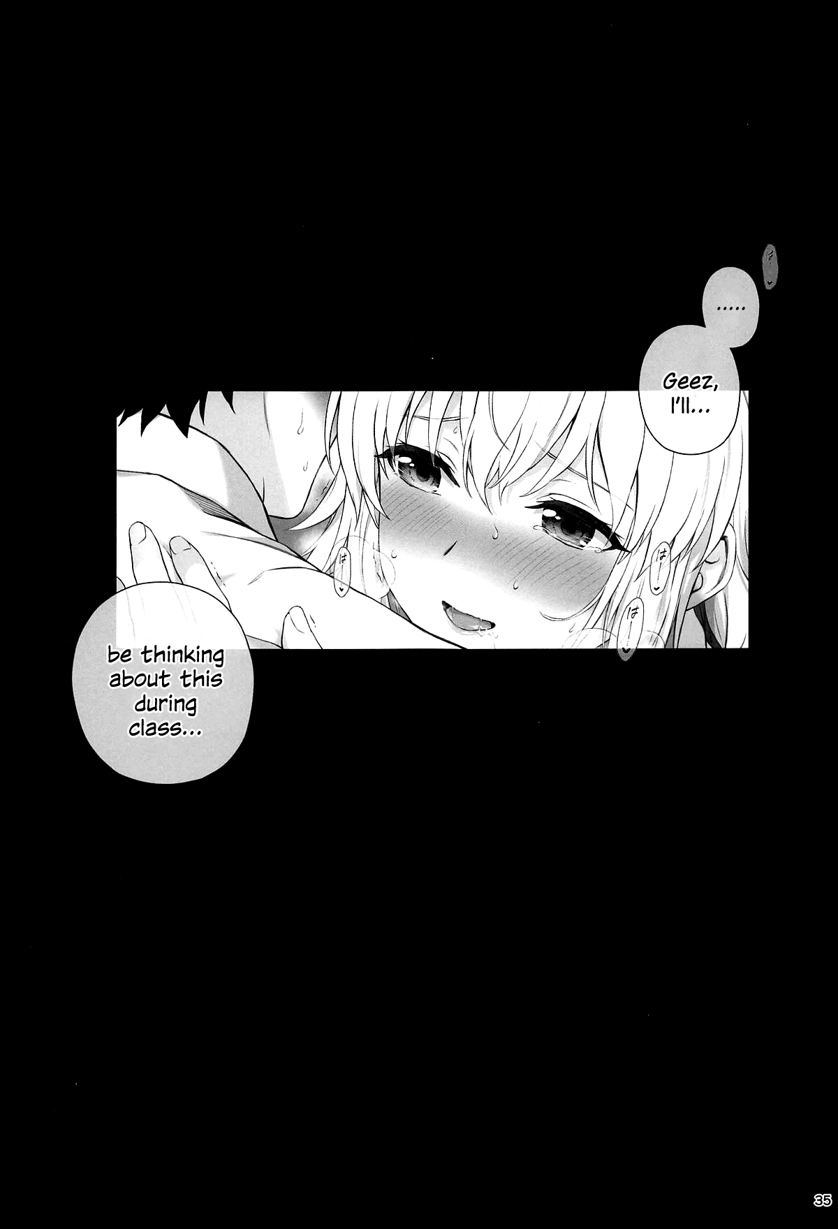 Koibito Jeanne d'Arc page 36 featuring jeanne darc fate grand order parody - big breasts schoolgirl uniform hentai manga - read online free