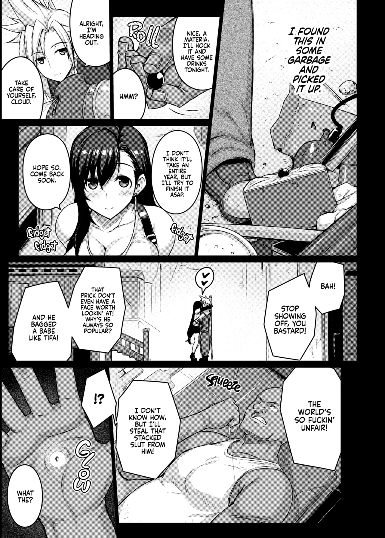 T@NTR page 9 featuring tifa lockhart final fantasy vii parody - big breasts pregnant hentai manga - read online free