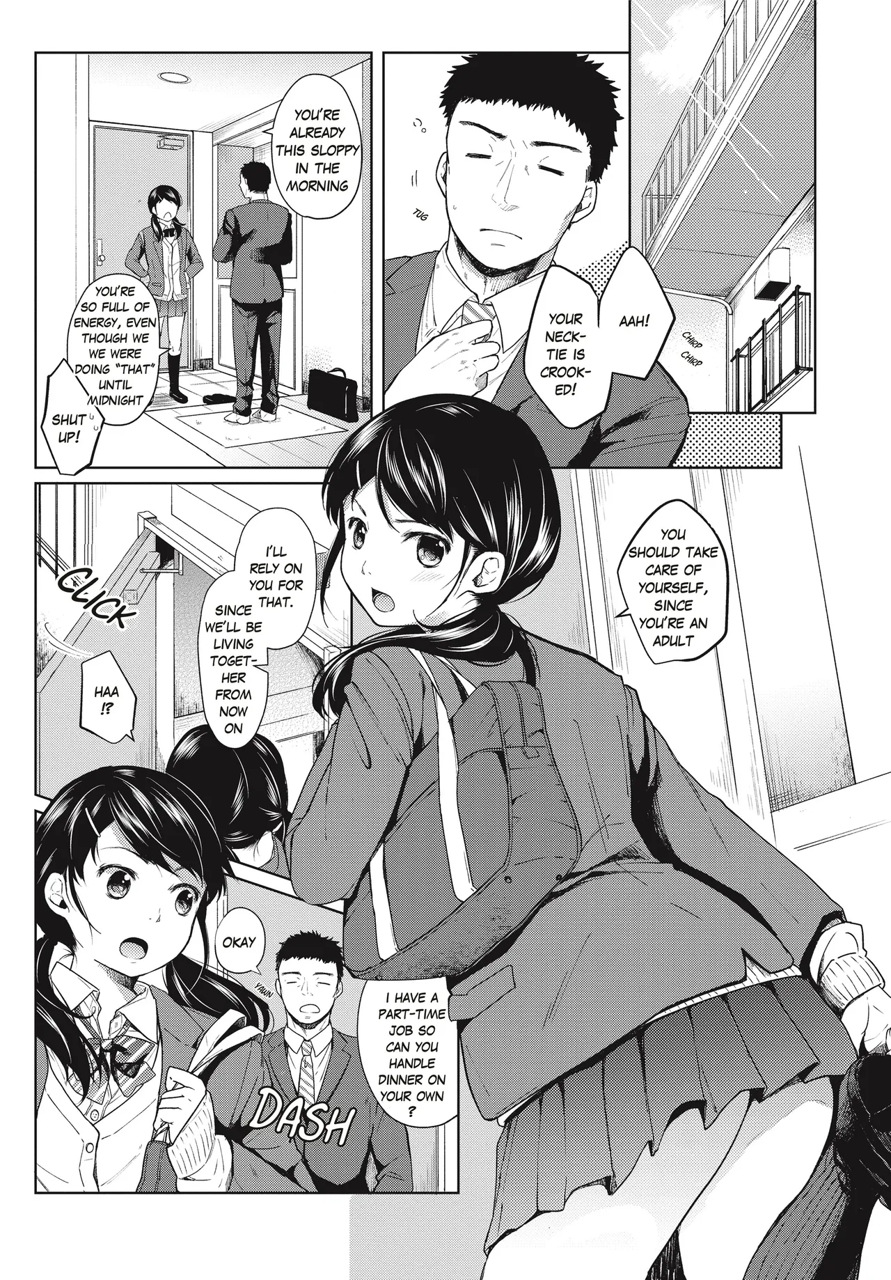 1 Room Apartment + Highschool Girl Suddenly Living Together? Close Contact!? First Sex!!? Ch.1-8 page 28 - uncensored masturbation hentai manga - read online free