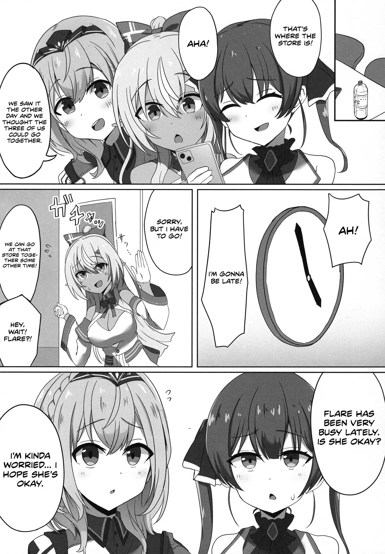Half-Elf Girl Gets Hypnotized page 13 featuring shiranui flare hololive parody - elf ahegao hentai manga - read online free