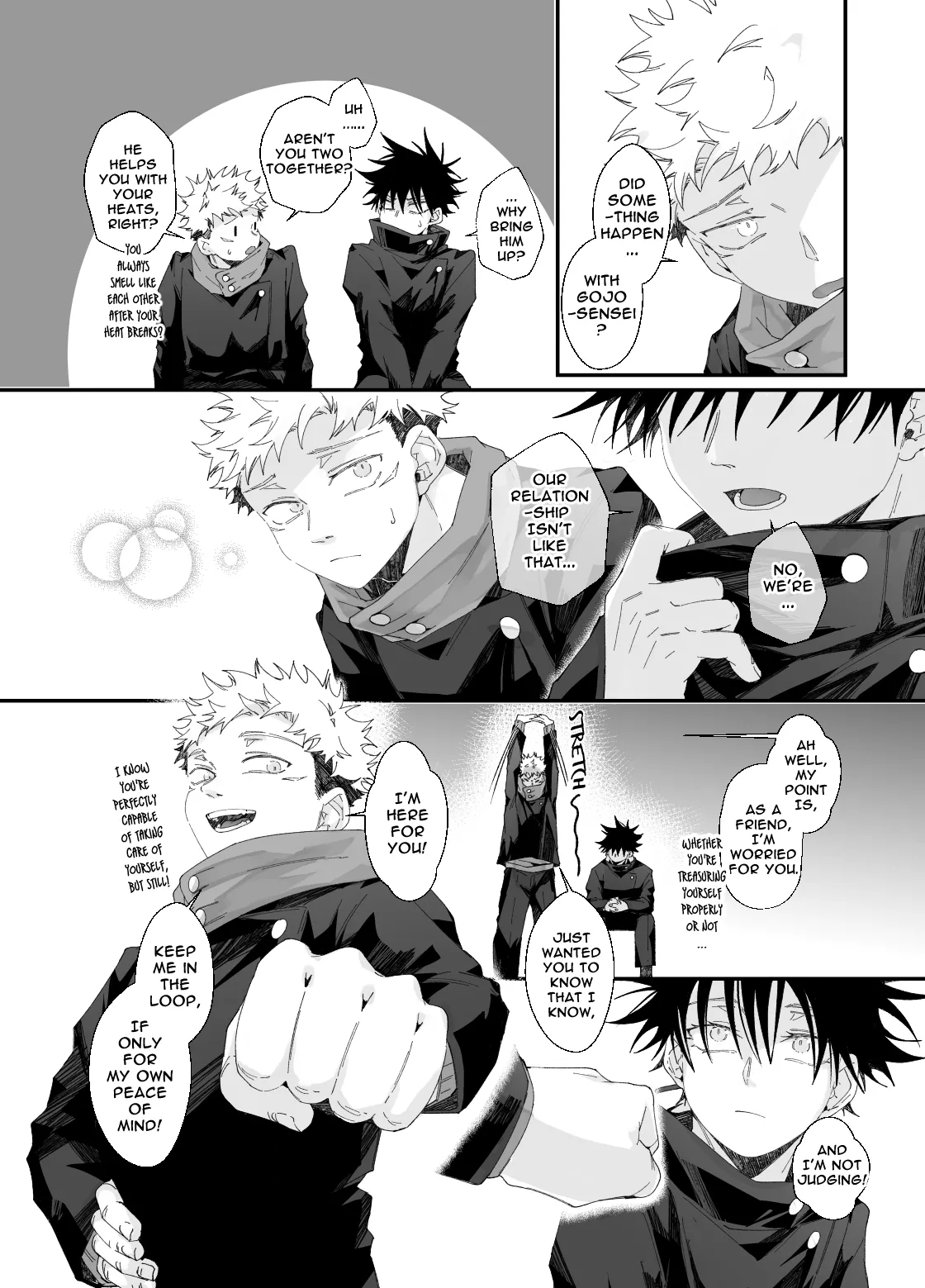 He loves me, loves me not? page 11 featuring satoru gojo jujutsu kaisen parody - spanking uncensored hentai manga - read online free
