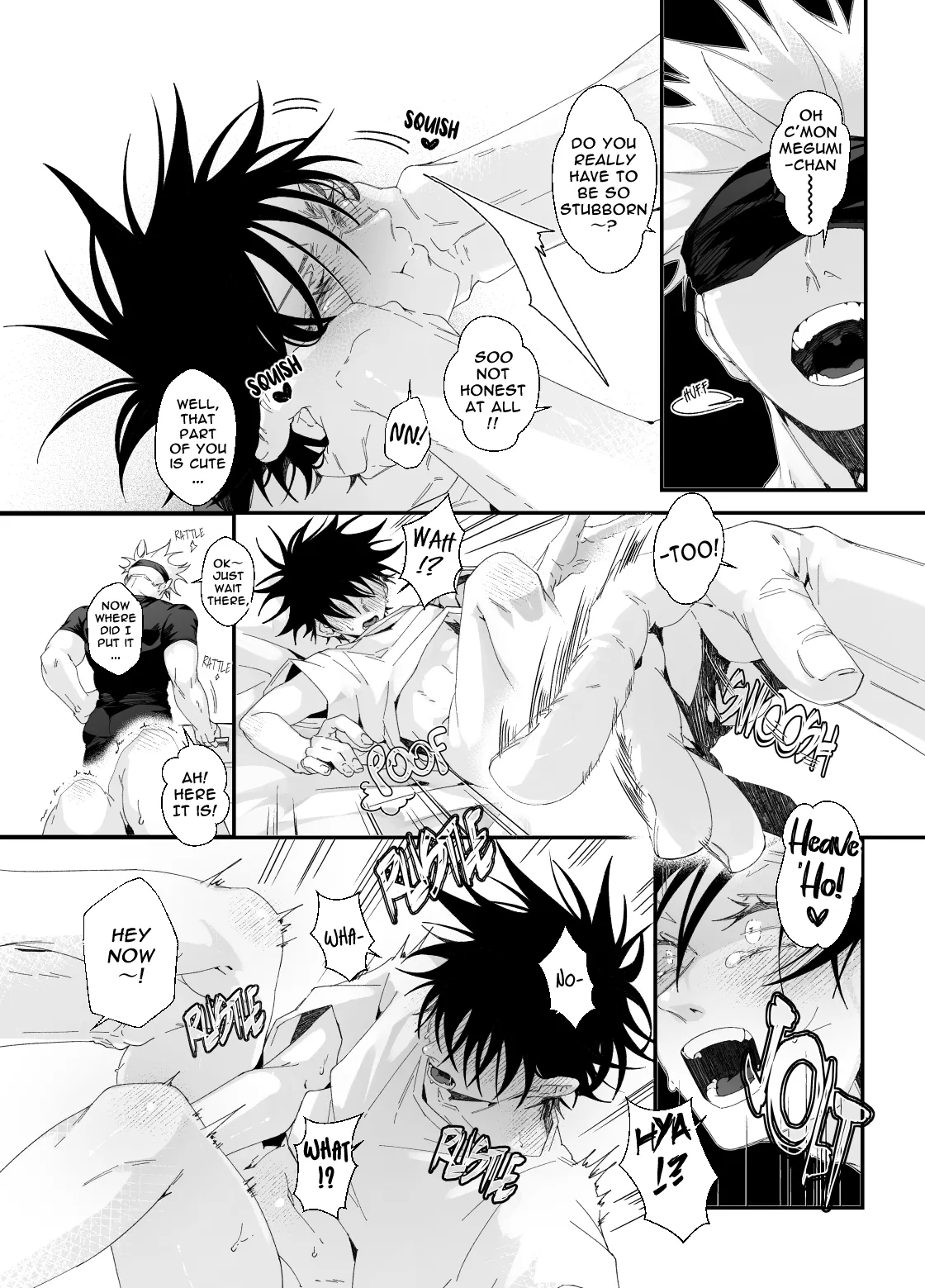 He loves me, loves me not? page 27 featuring satoru gojo jujutsu kaisen parody - spanking uncensored hentai manga - read online free