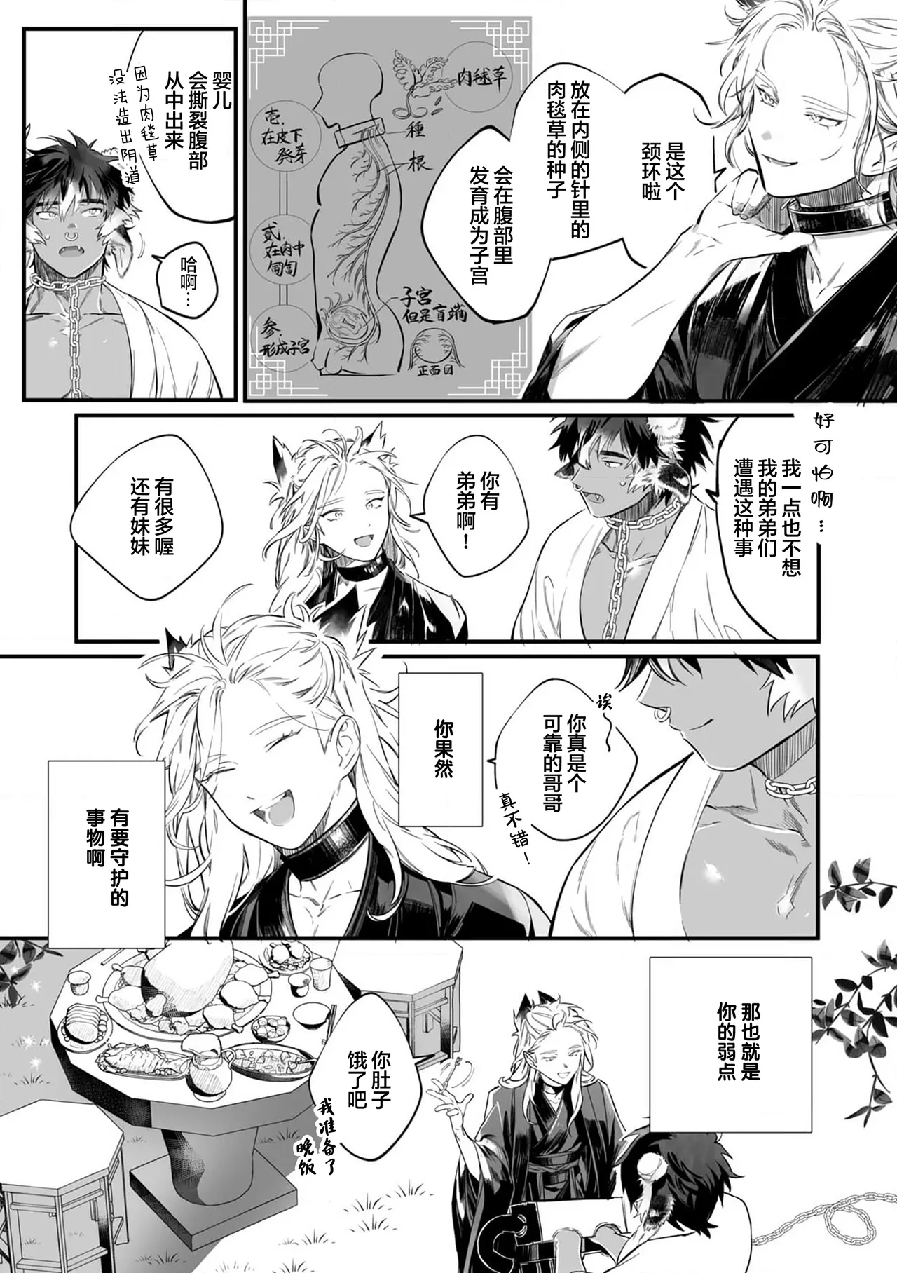 Koukyuu no Kemono wa Ai o Haramu | 後宮之獸孕育出愛 Ch. 1-5 page 18 - piercing full censorship hentai manga - read online free