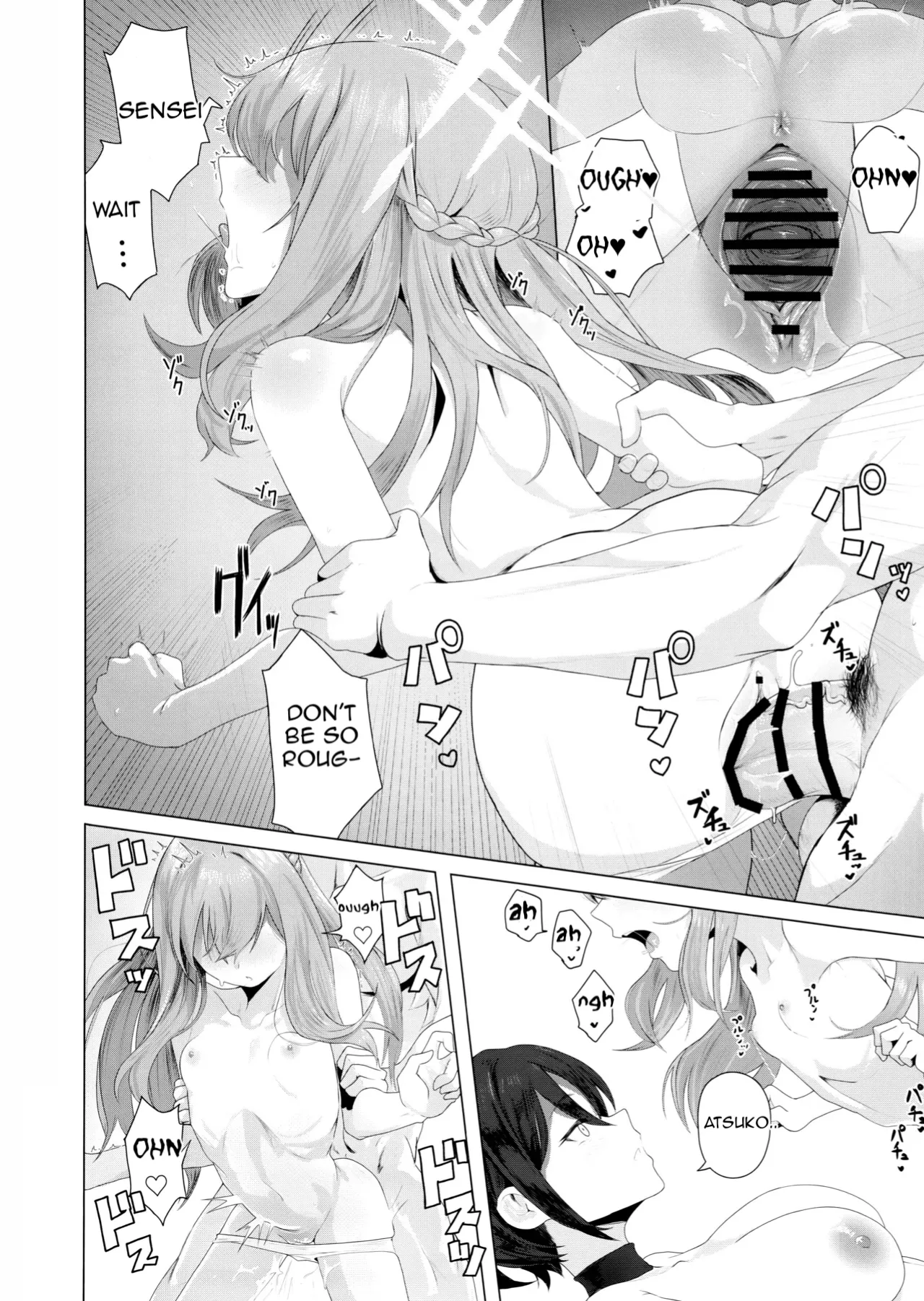 Fusoroi no Nimaigai - The two unpaired bivulvas | Mismatched Clams page 19 featuring sensei blue archive parody - group nakadashi hentai manga - read online free