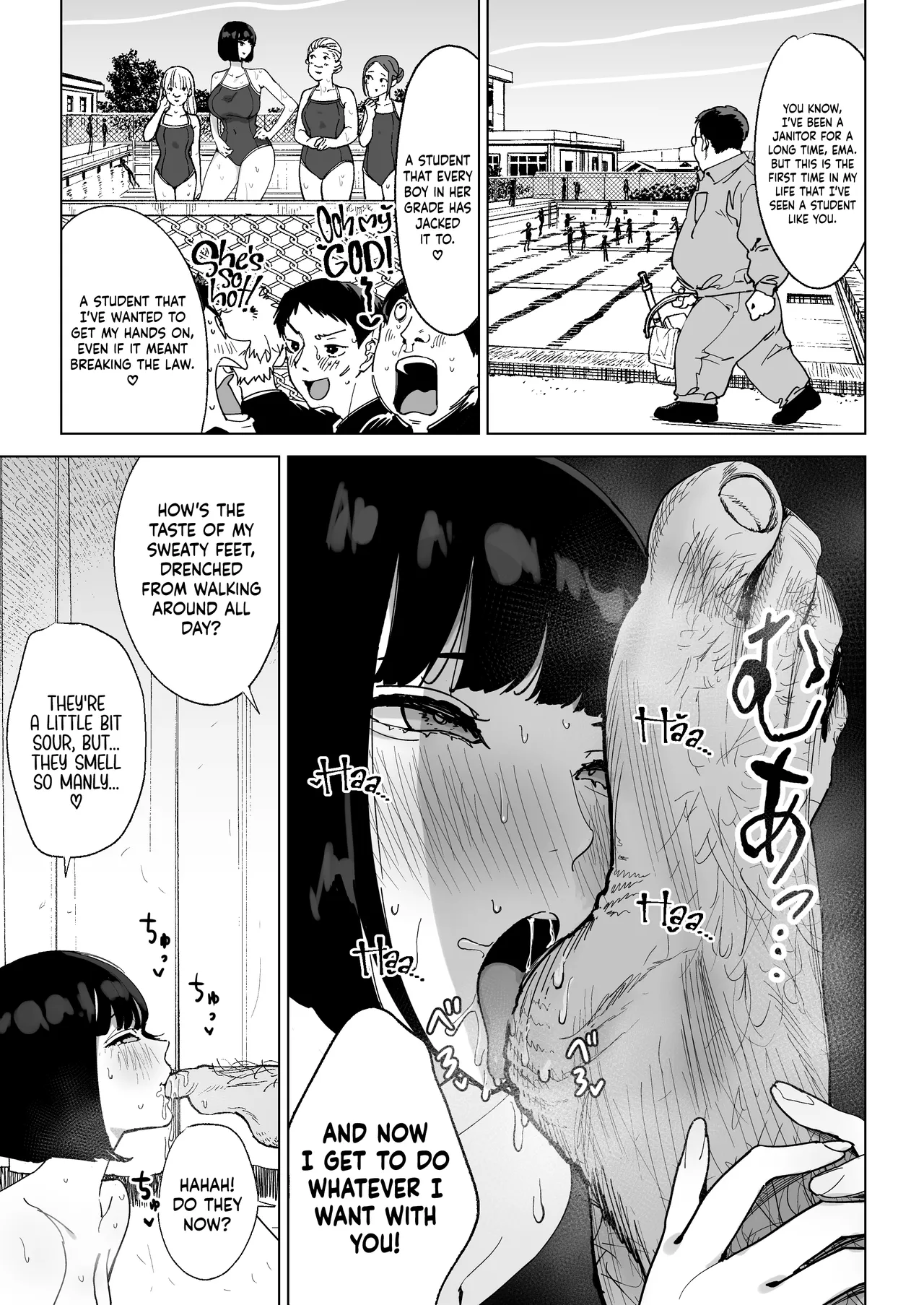 [Gensou Pump (Fukumoto Masahisa)] Reijou Saimin ~Seikaku Kuzu no S-kyuu Ojou-sama o Kimo Oyaji ga Kanzen Shihai~ | High-Class Hypnotism ~ An S-Rank Young Lady With A Horrible Personality Gets Dominated By A Disgusting Old Man~ [English] [Bikkie Biter] [Digital] page 19 original parody - sweating big breasts hentai manga - read online free