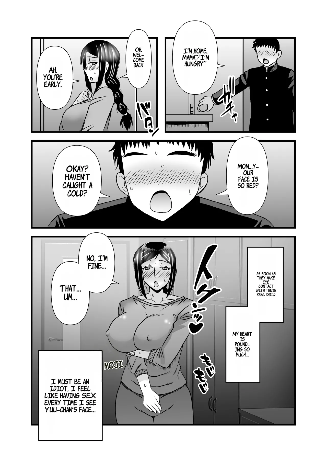 Yasashikute Kyonyuu no Okaasan ga Musuko Chinpo de Baka ni Nacchau Hanashi 2 page 10 original parody - big breasts anal hentai manga - read online free