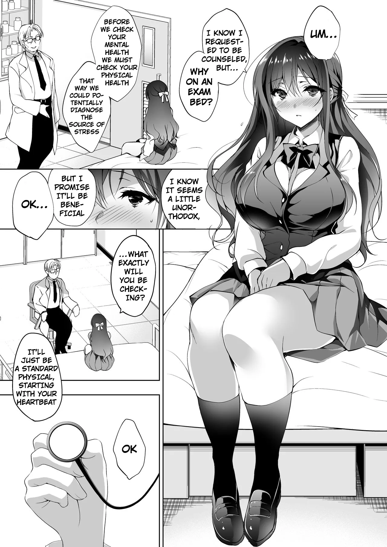 Hakoiri Otome - Kyonyuu JK Miu no Mesu Ochi Seikyouiku | Sheltered Maiden: Big Breasted Miu's Corruptive Sex Counseling - Page 5