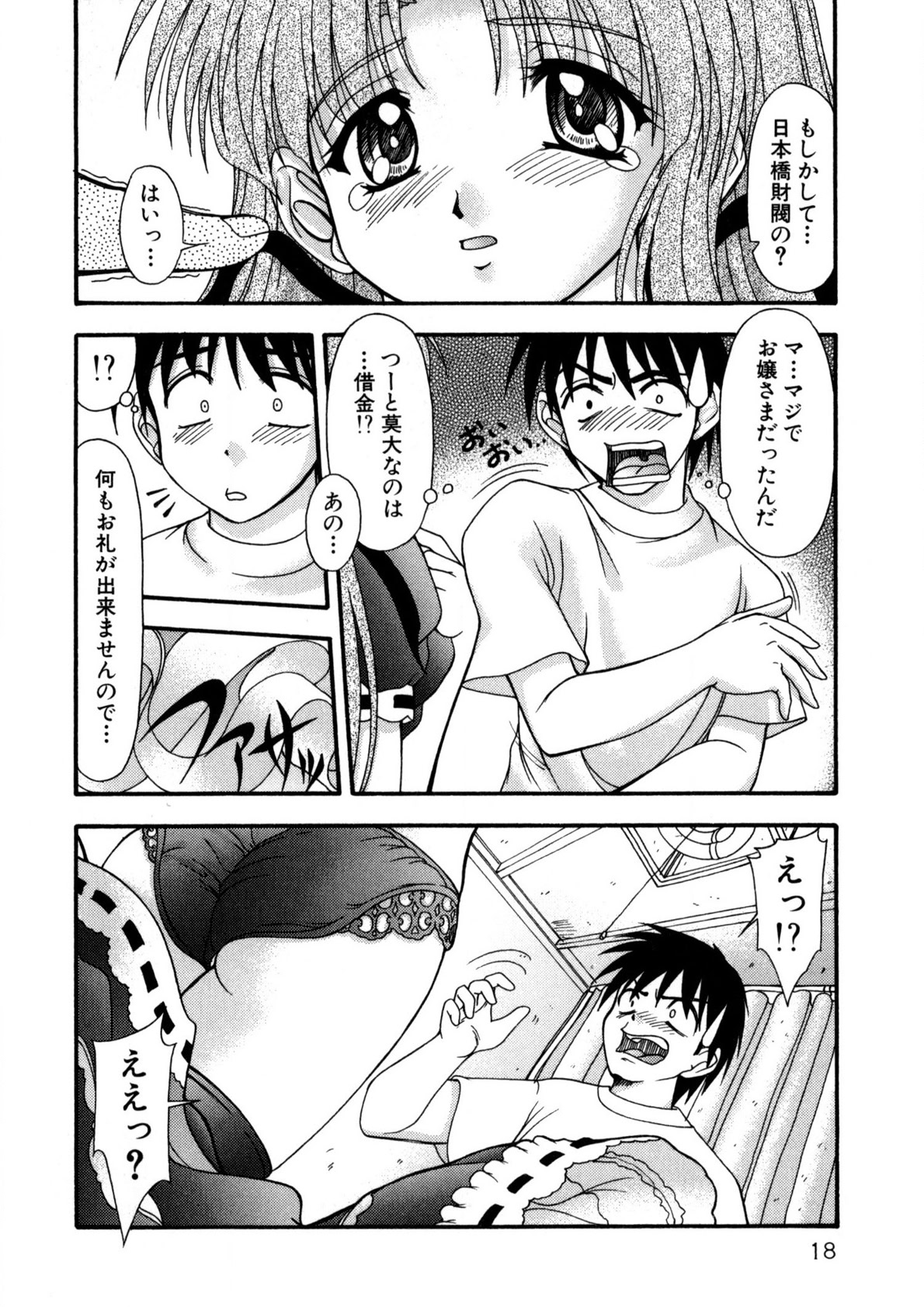 Nadeshiko Rhapsody page 17 - garter belt full censorship hentai manga - read online free