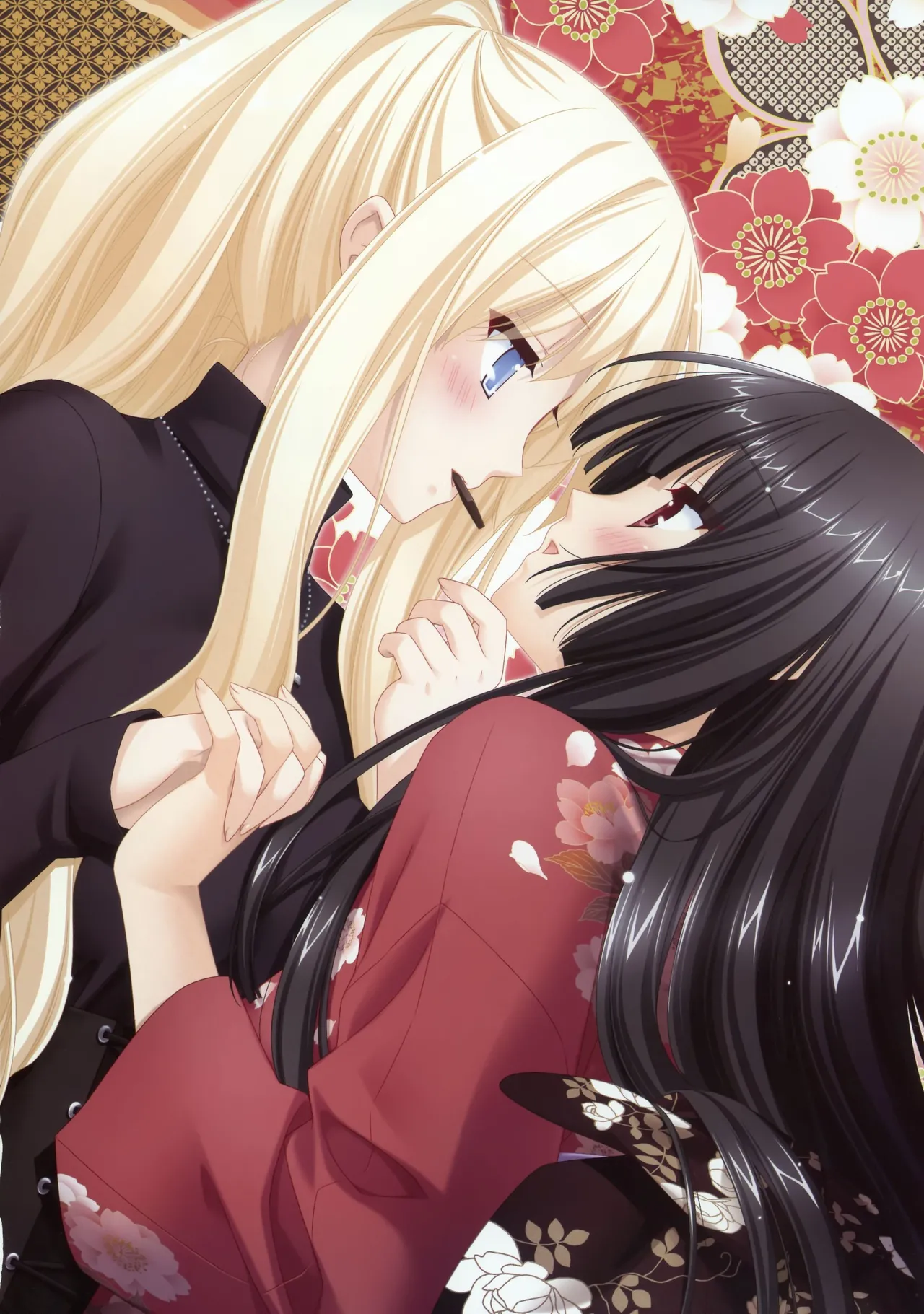 Sono Hanabira ni Kuchizuke wo - Artworks page 58 featuring mai sawaguchi sono hanabira ni kuchizuke o parody - females only yuri hentai manga - read online free