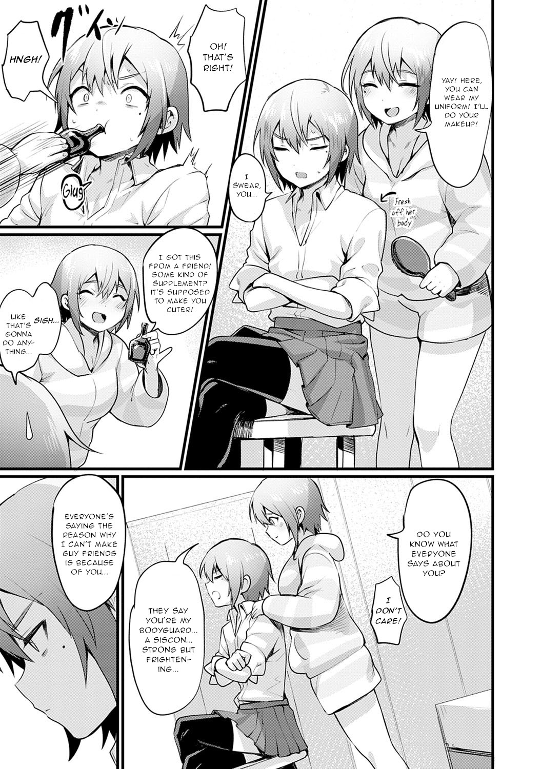 Nyotaika Heaven page 53 - maid transformation hentai manga - read online free