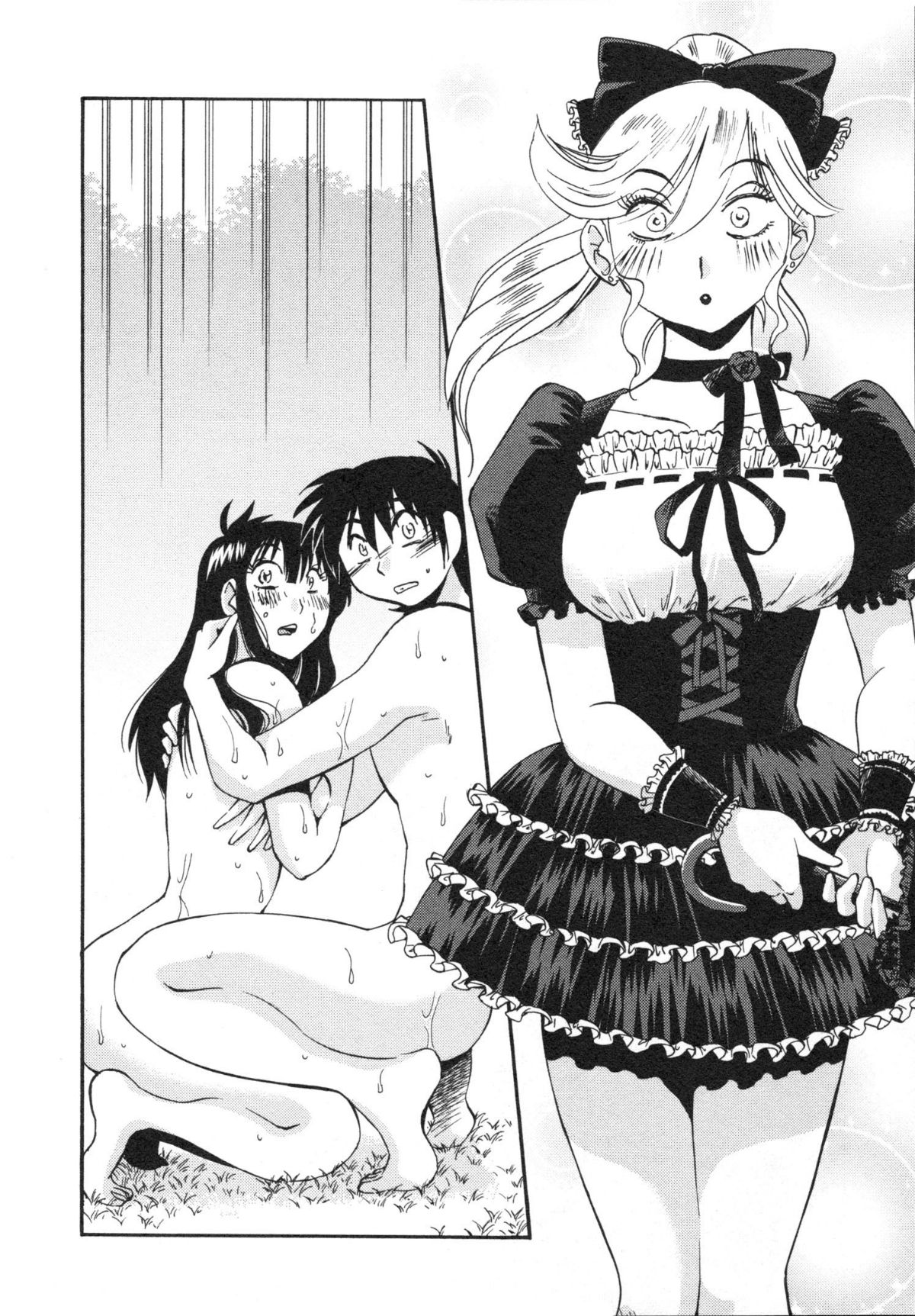 Mikazuki ga Waratteru Vol. 5 page 49 - story arc multi-work series hentai manga - read online free