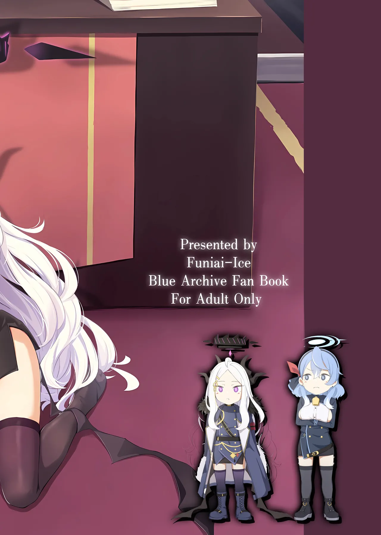 Fuukiiin Kaishitsu nite Amaenbo Iinchou to Muttsuri Gyouseikan to | In the Prefect Office, with the Spoiled President and the Dishonest Admin page 34 featuring hina sorasaki blue archive parody - wings cunnilingus hentai manga - read online free