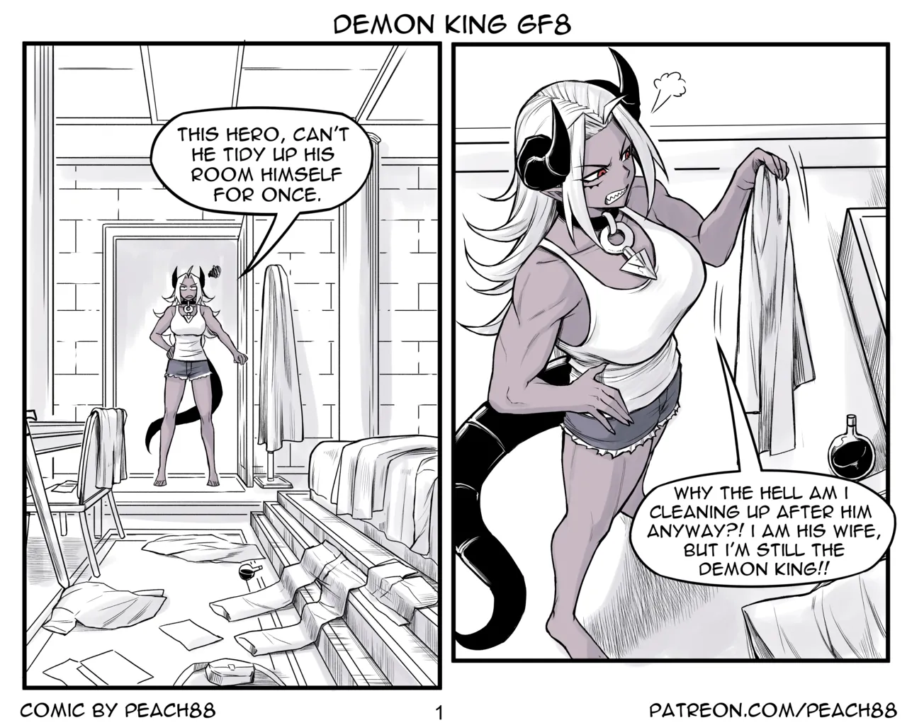 Demon King GF page 177 original parody - milf unusual teeth hentai manga - read online free