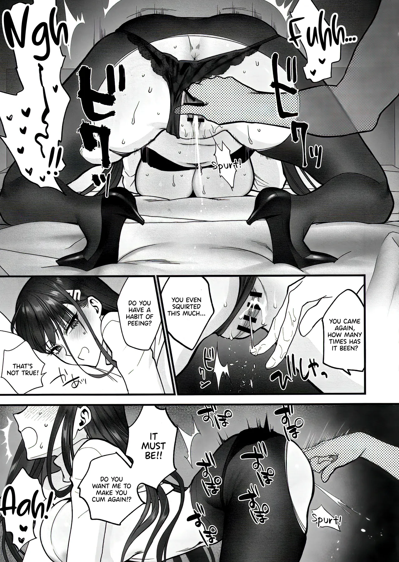 Oshioki no Jikan - Punishment time page 27 featuring sensei blue archive parody - squirting big breasts hentai manga - read online free