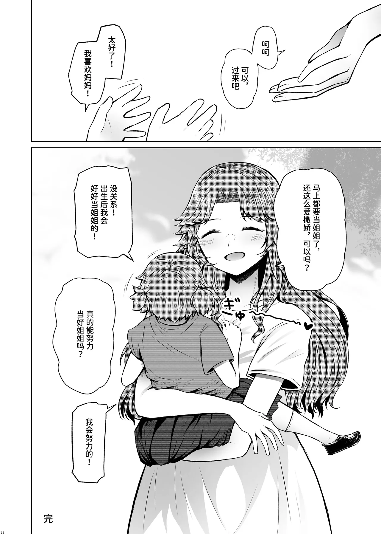 Idensei Shikkan no Risk ga Nai nara Papa to Kozukuri Shite mo Ii yo ne 5 page 36 original parody - squirting leg lock hentai manga - read online free