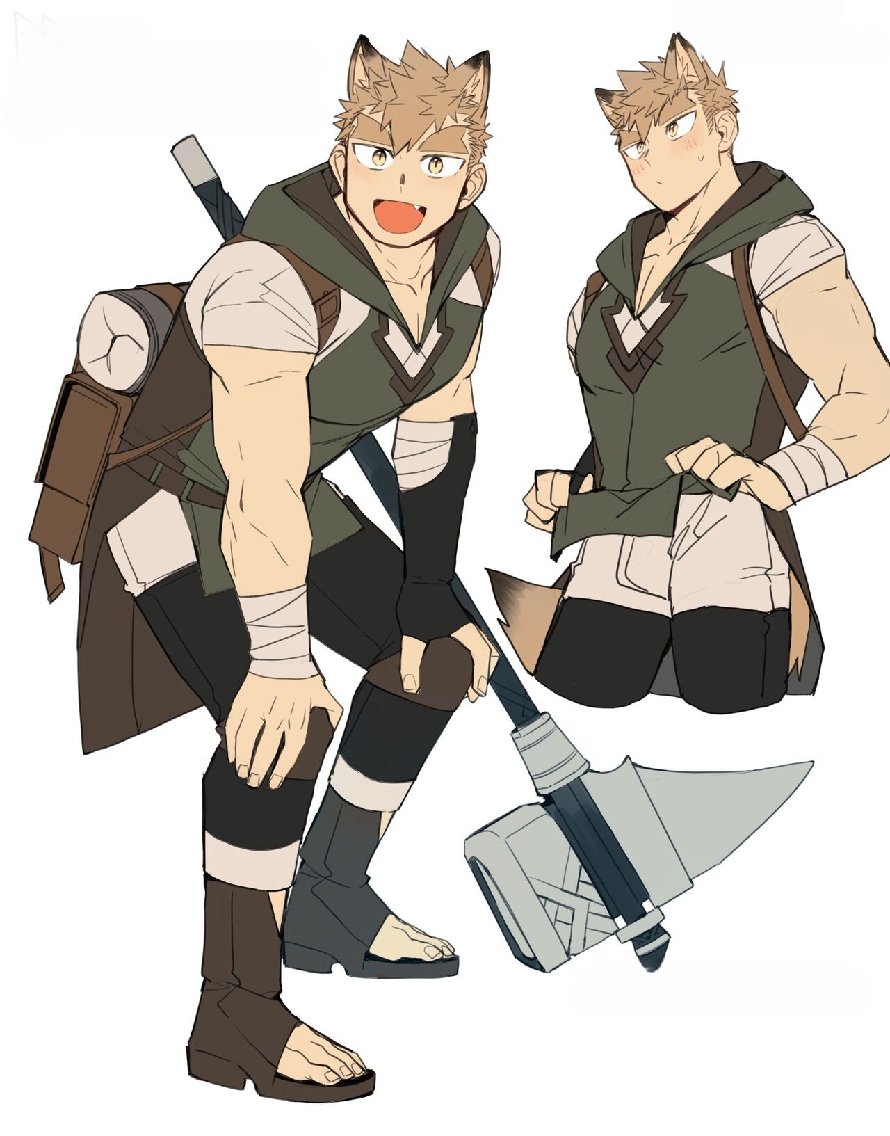 41 Orcs | 在RPG游戏被半兽人〇〇 page 22 original parody - nakadashi males only hentai manga - read online free