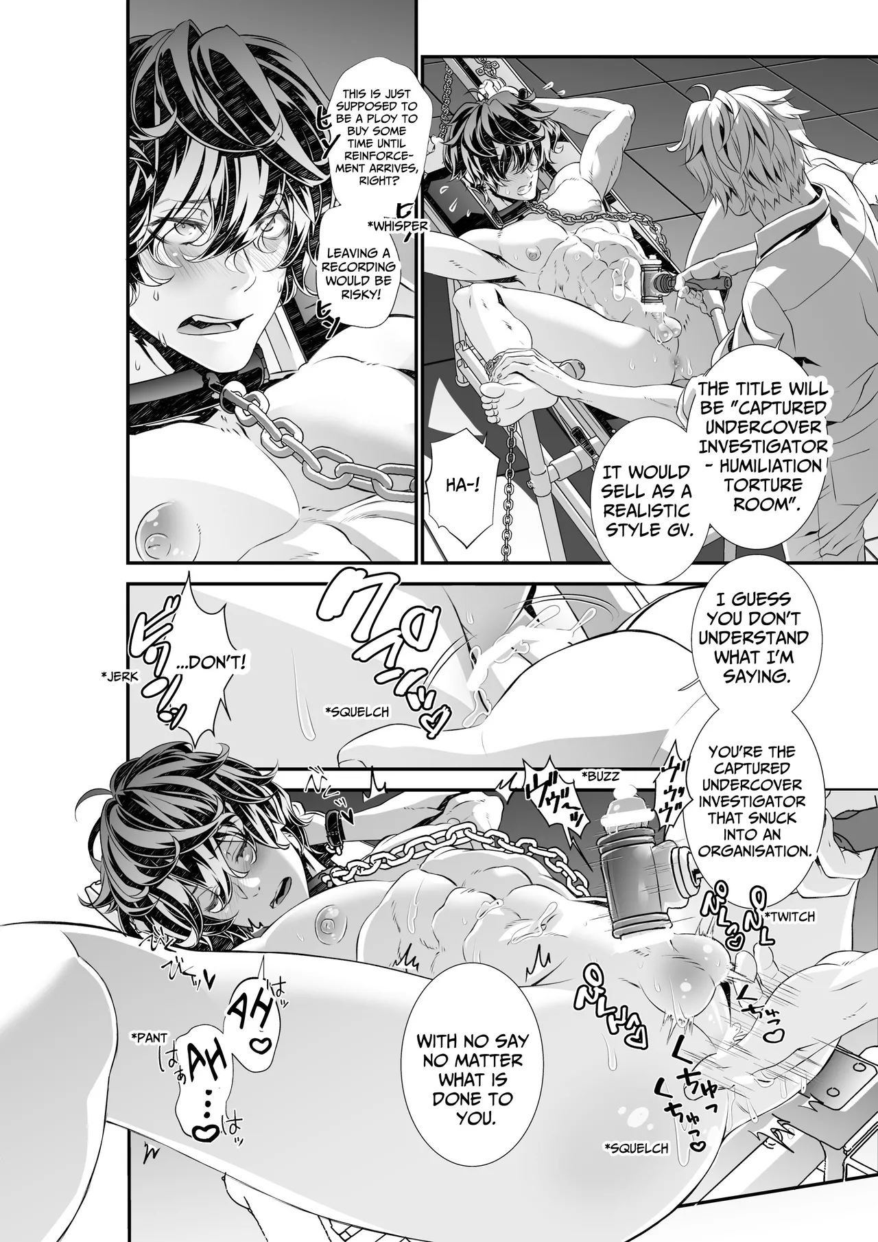 Violation! Undercover Investigator 3 page 14 original parody - urethra insertion ryona hentai manga - read online free